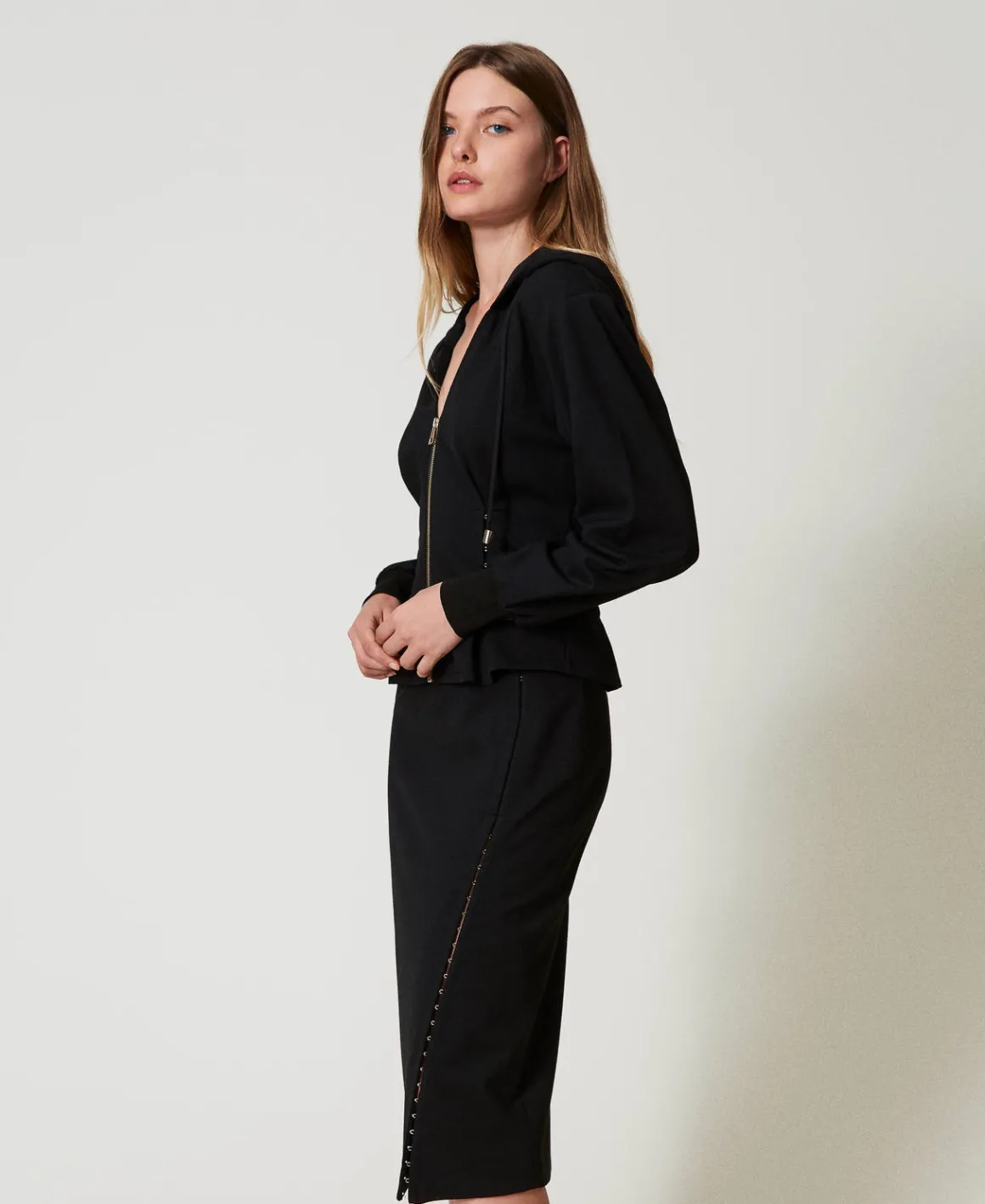 TWINSET Milano Gonna Longuette Con Ganci Décor | Gonne