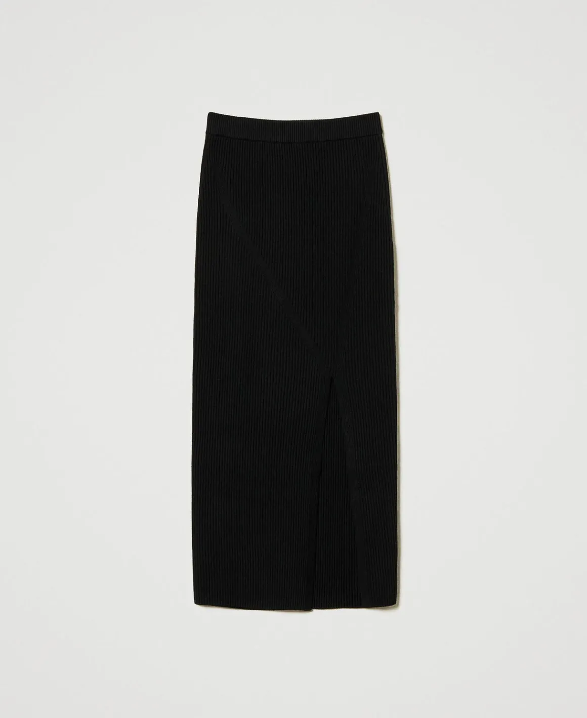 TWINSET Milano Gonna Longuette In Maglia A Costine | Gonne