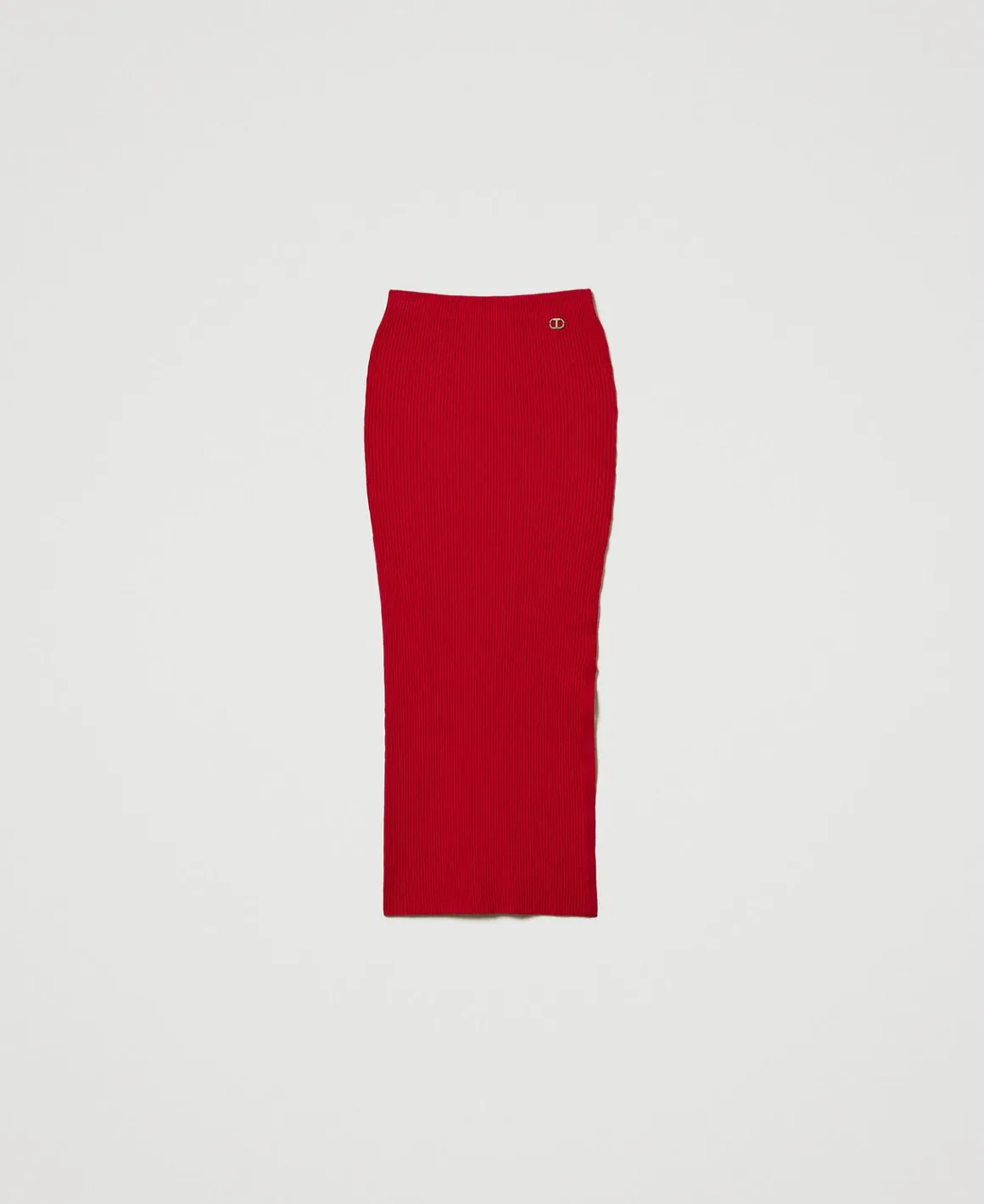 TWINSET Milano Gonna Longuette In Maglia A Costine | Gonne
