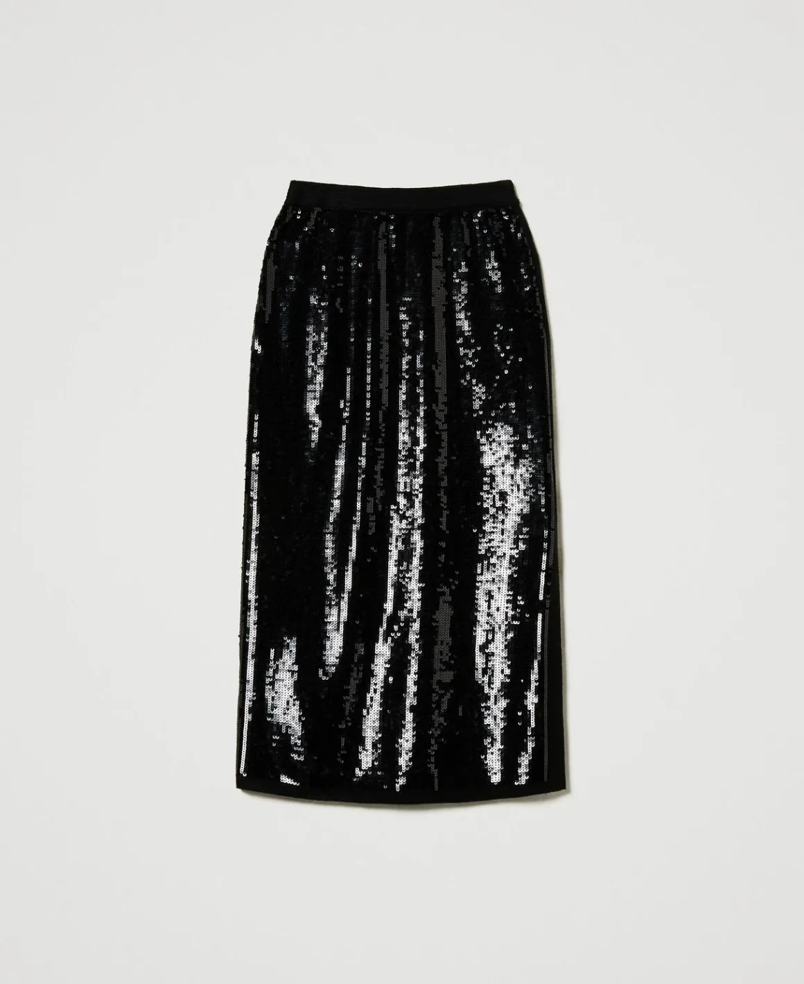 TWINSET Milano Gonna Longuette In Maglia Full Paillettes | Gonne