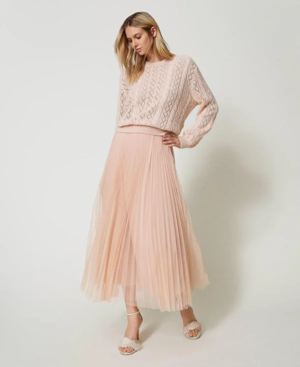 TWINSET Milano Gonna Lunga In Tulle Plissé | Gonne