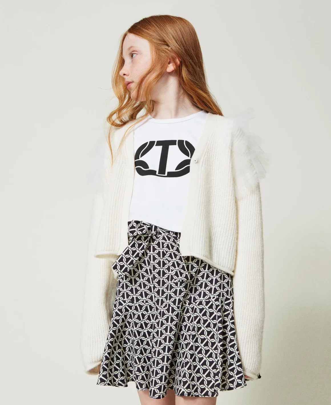 TWINSET Milano Gonna Pantalone In Crêpe De Chine Con Stampa | Gonne