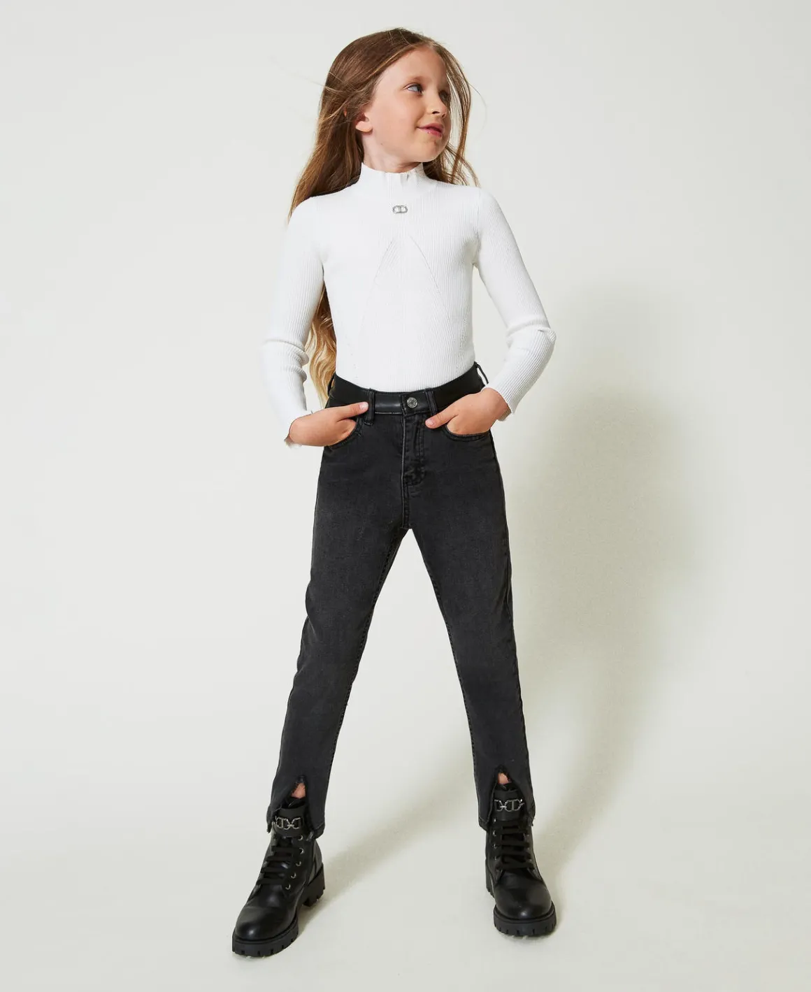 TWINSET Milano Jeans Skinny Con Spacchi | Pantaloni E Jeans