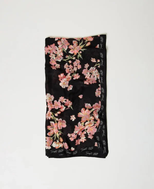 TWINSET Milano Kefiah Con Stampa A Fiori | Sciarpe