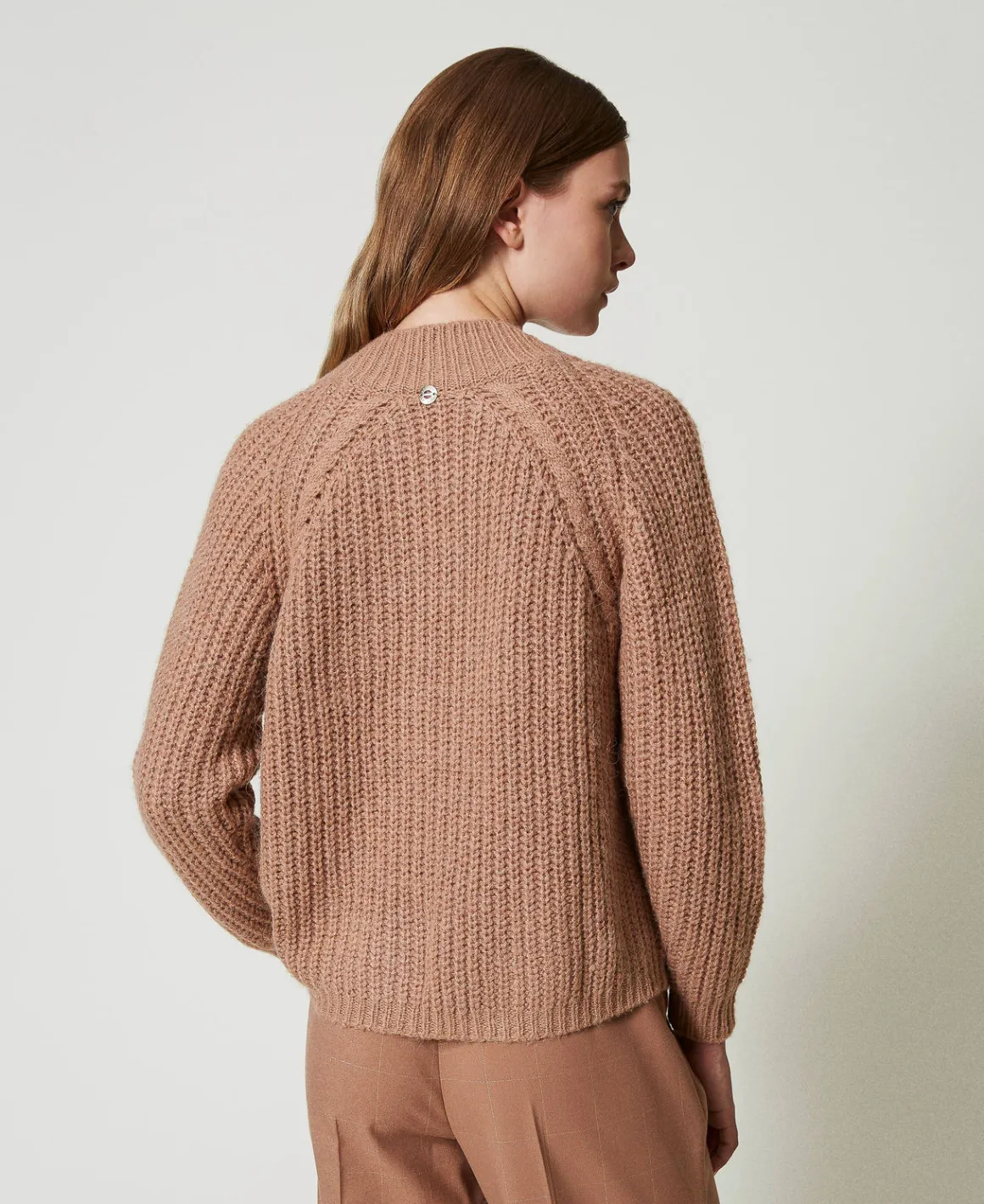 TWINSET Milano Maglia A Coste Con Trecce | Maglie E Cardigan