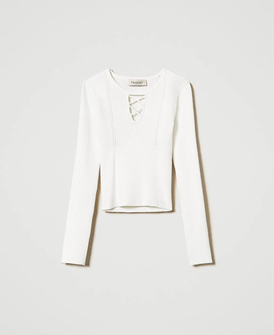 TWINSET Milano Maglia A Costine Con Intreccio | Maglie E Cardigan