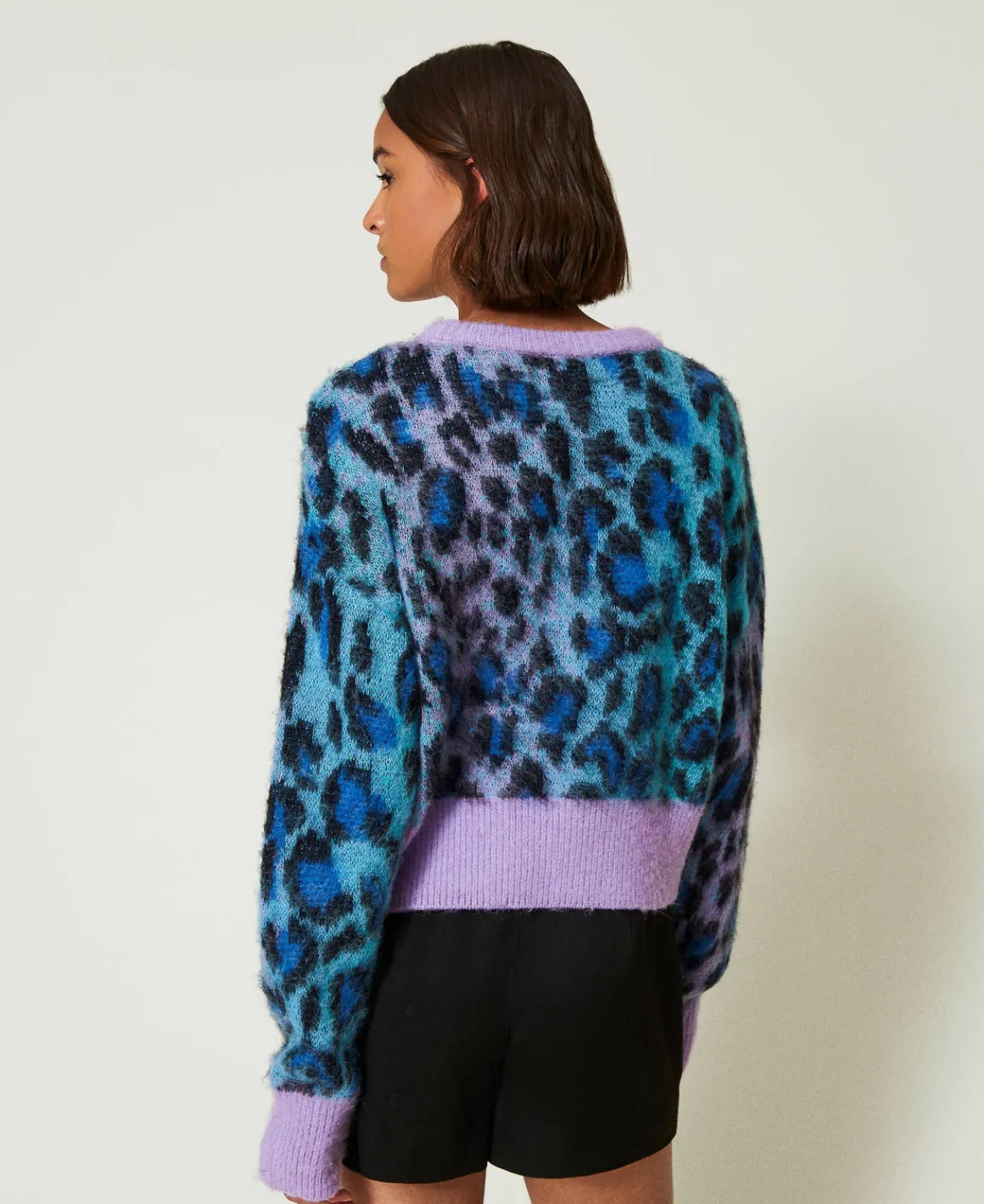 TWINSET Milano Maglia Boxy MYFO In Maglia Jacquard | Maglie E Cardigan