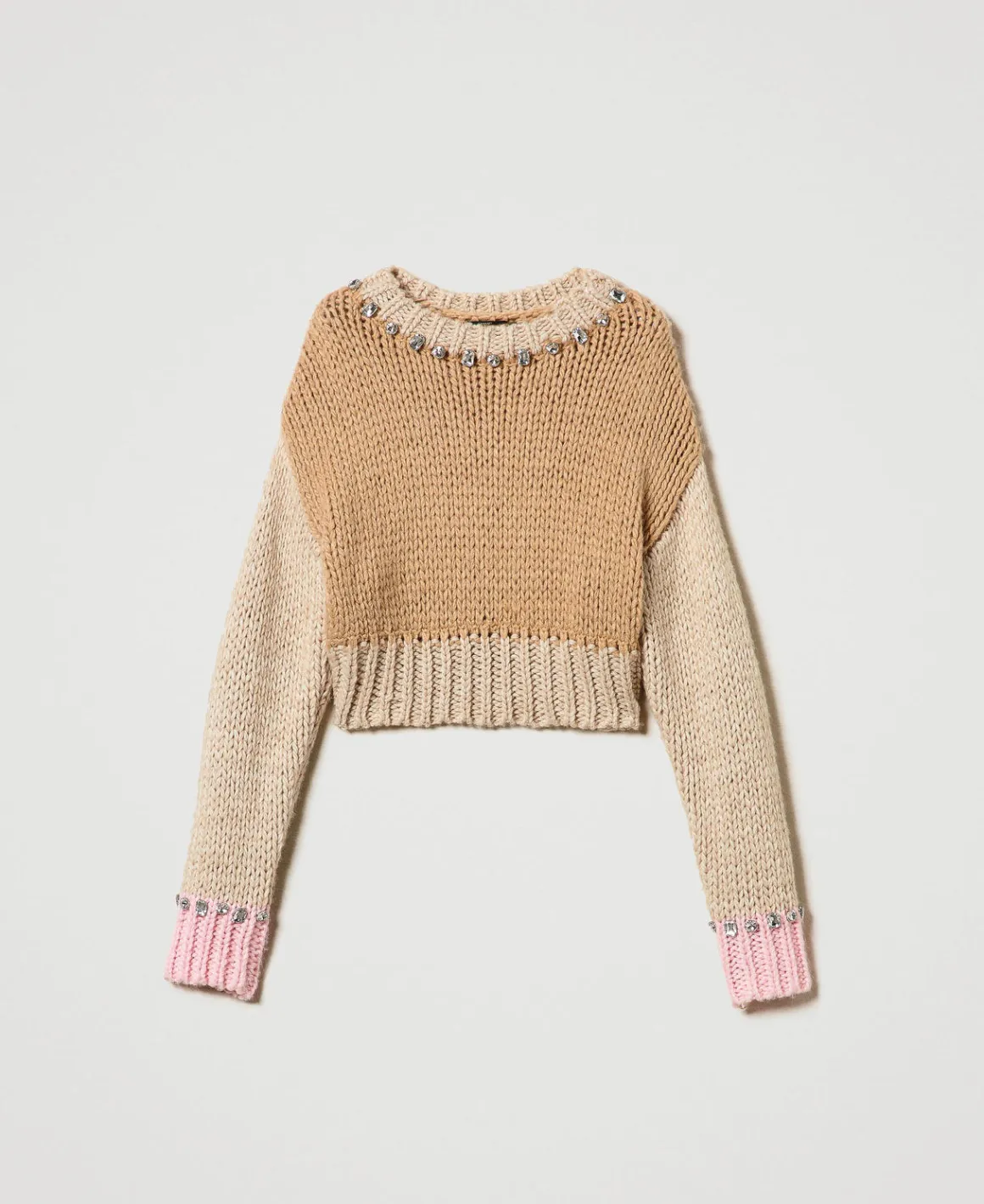 TWINSET Milano Maglia Color Block Con Ricami A Mano | Maglie E Cardigan