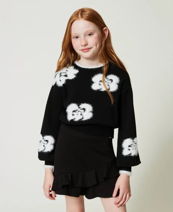 TWINSET Milano Maglia Con Fiori A Intarsio | Maglie E Cardigan