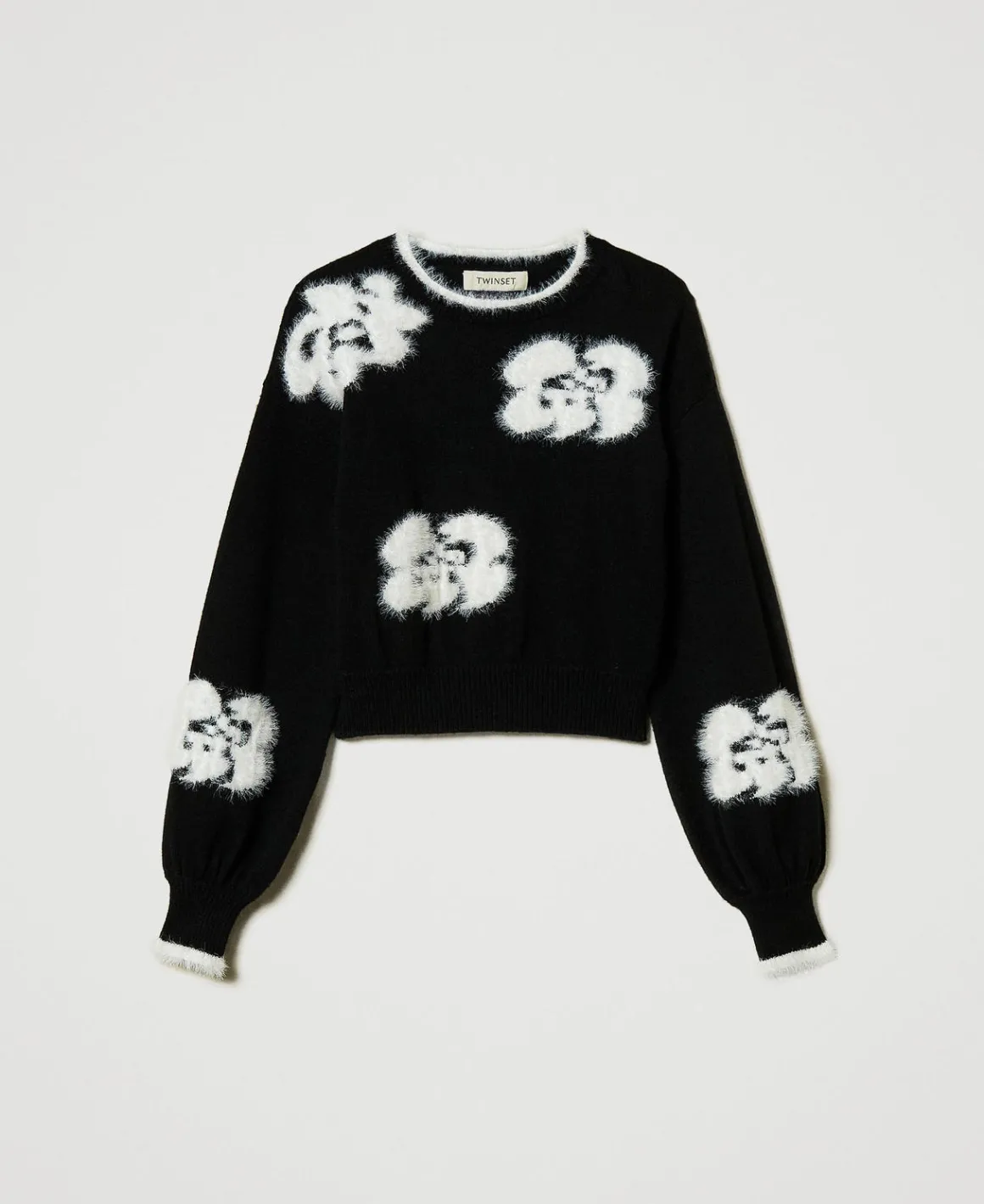 TWINSET Milano Maglia Con Fiori A Intarsio | Maglie E Cardigan