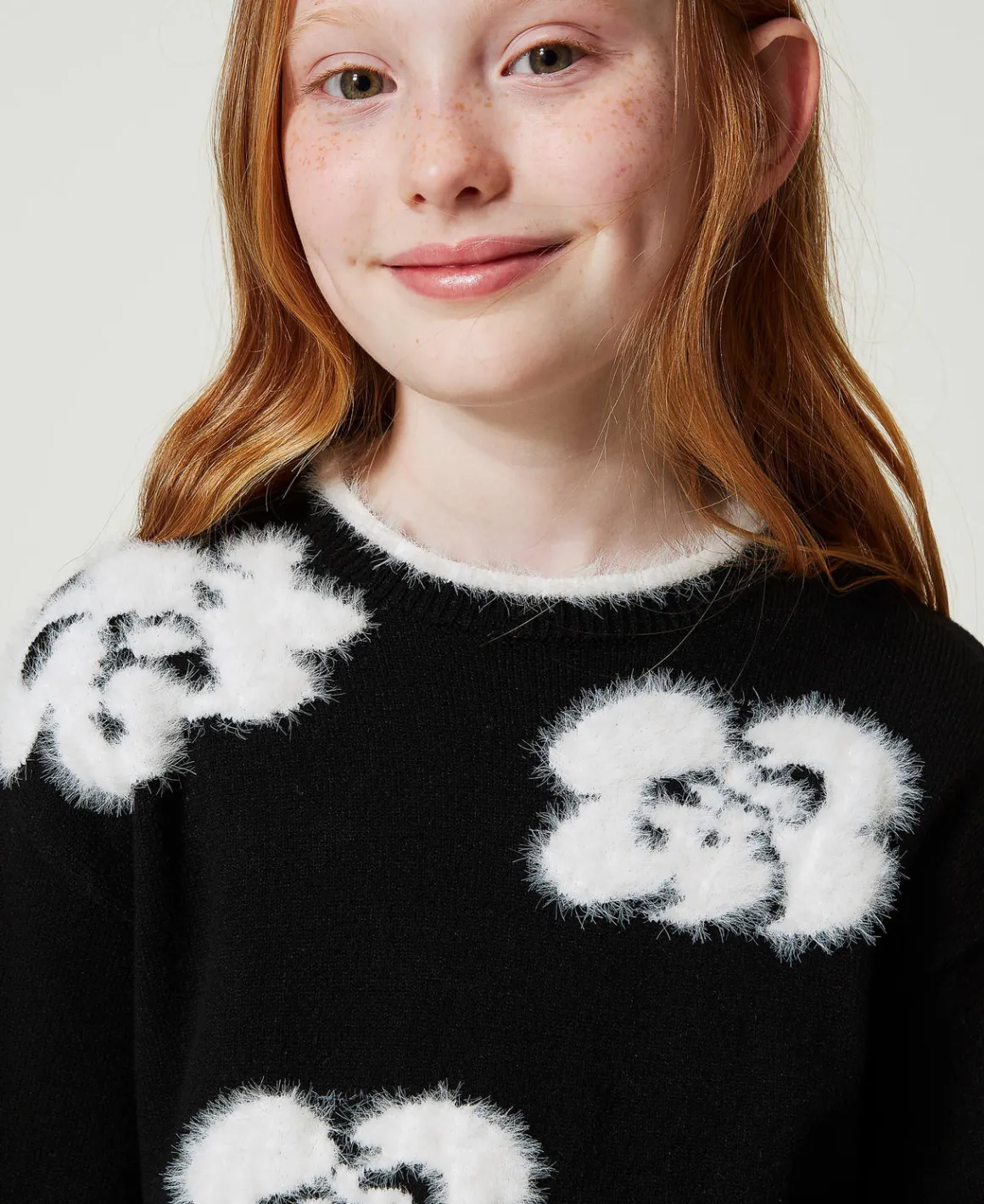TWINSET Milano Maglia Con Fiori A Intarsio | Maglie E Cardigan
