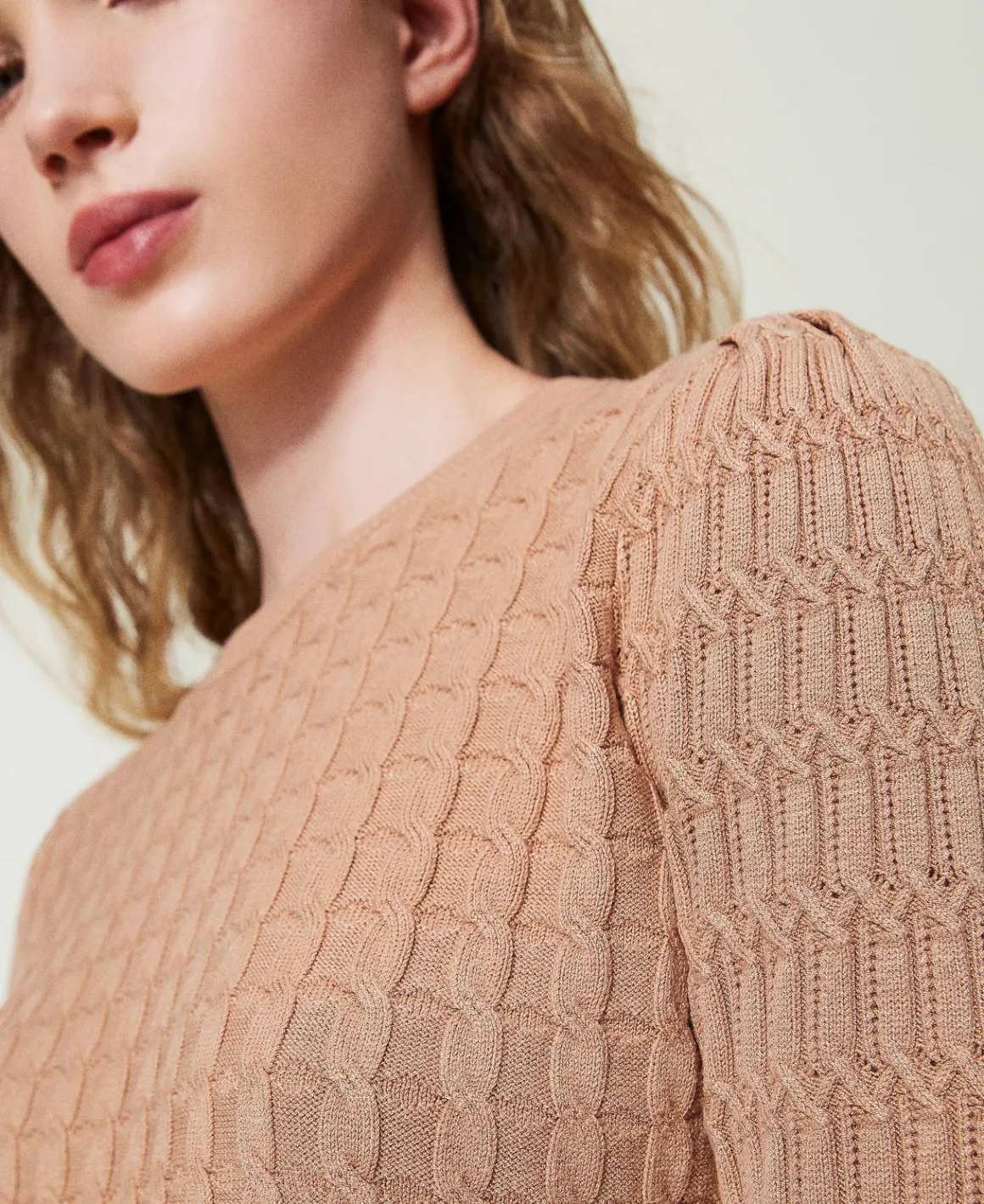 TWINSET Milano Maglia Con Lavorazione Mix Di Punti | Maglie E Cardigan