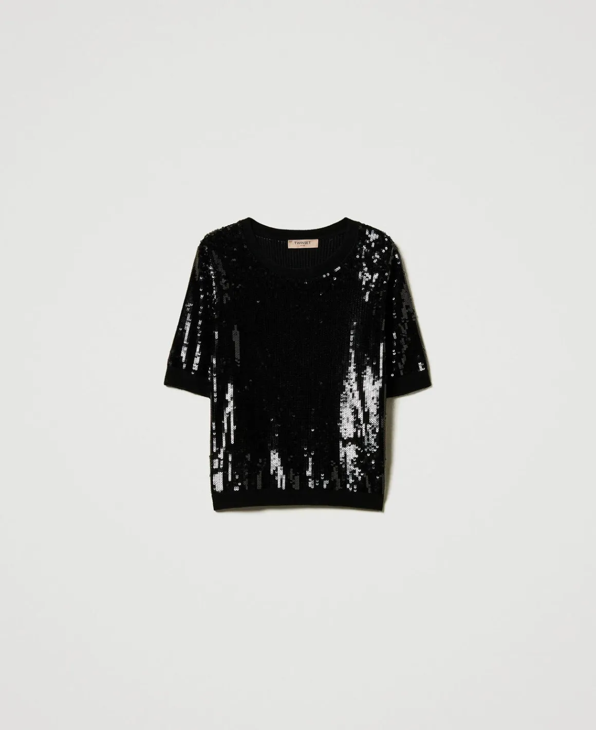 TWINSET Milano Maglia Con Ricamo In Full Paillettes | Maglie E Cardigan