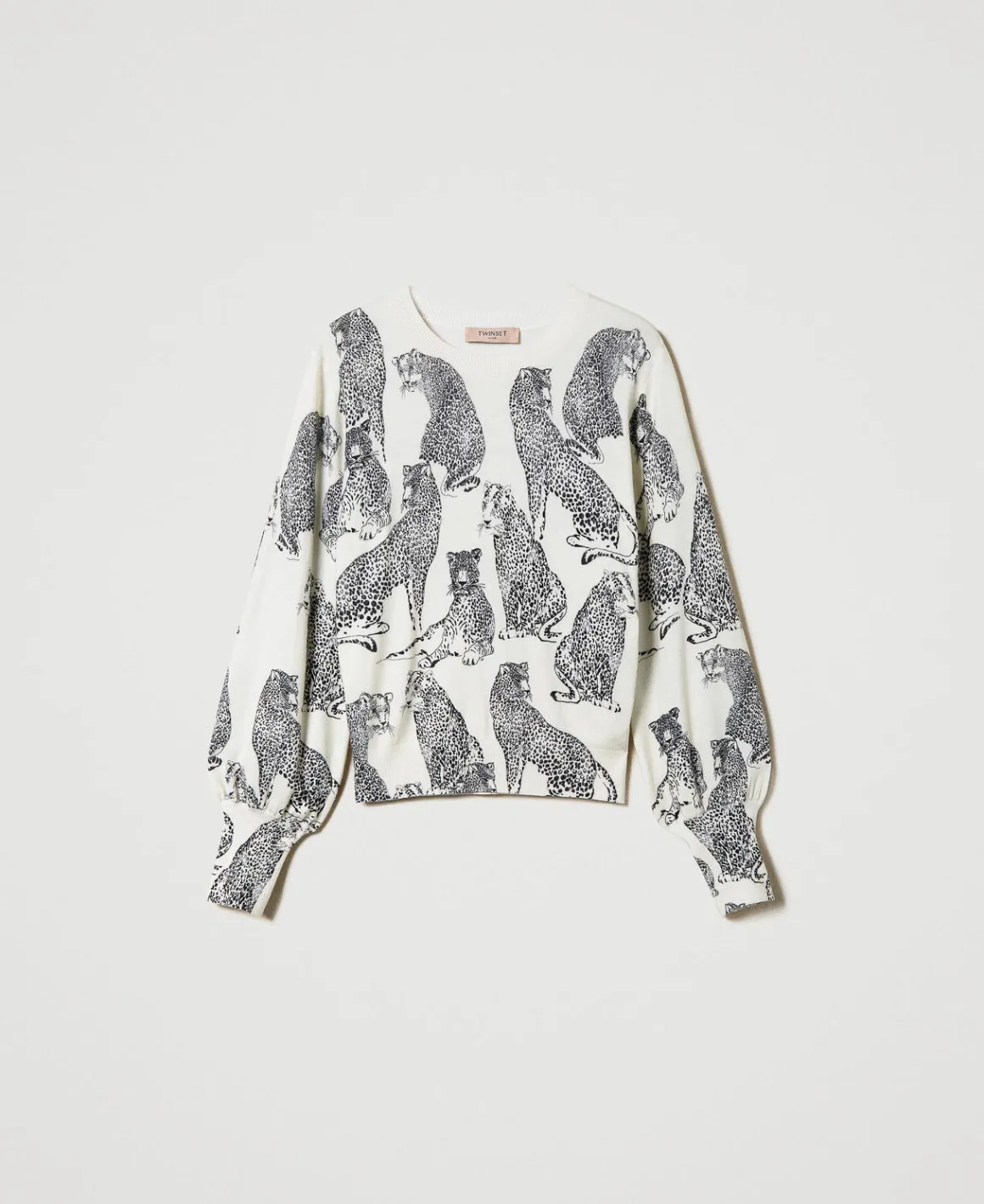 TWINSET Milano Maglia Con Stampa Giaguari | Maglie E Cardigan