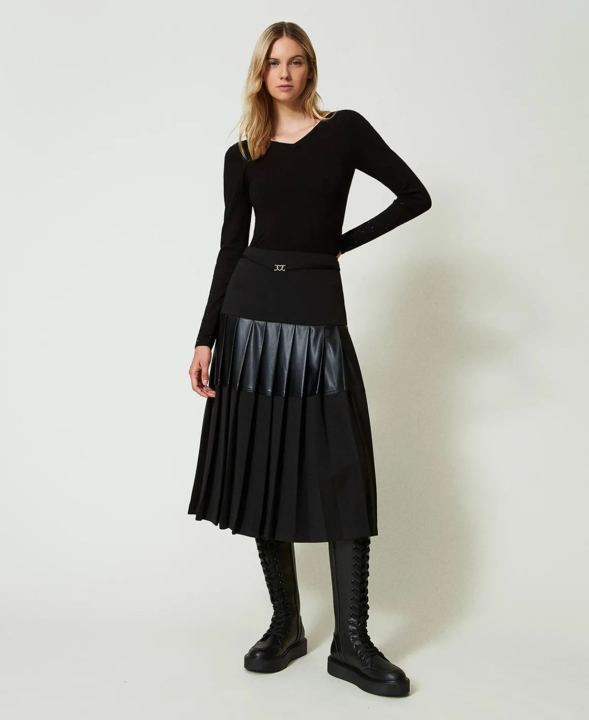 TWINSET Milano Maglia Con Strass In Dégradé | Maglie E Cardigan