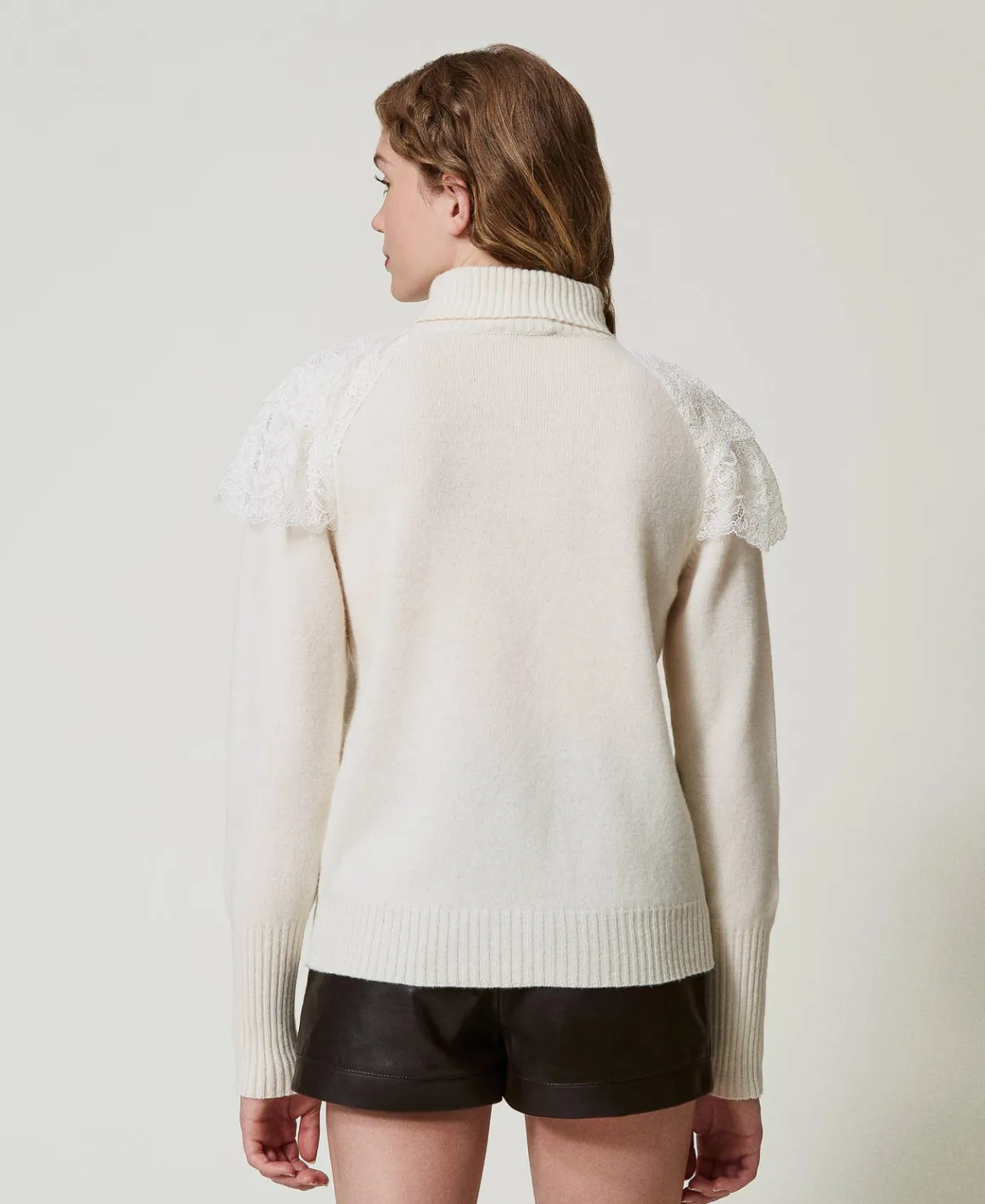 TWINSET Milano Maglia Dolcevita In Lana E Cashmere | Maglie E Cardigan