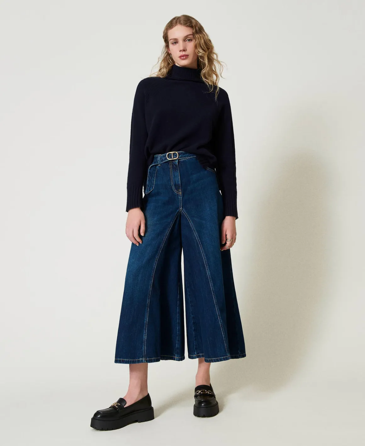 TWINSET Milano Maglia Dolcevita In Lana E Cashmere | Maglie E Cardigan