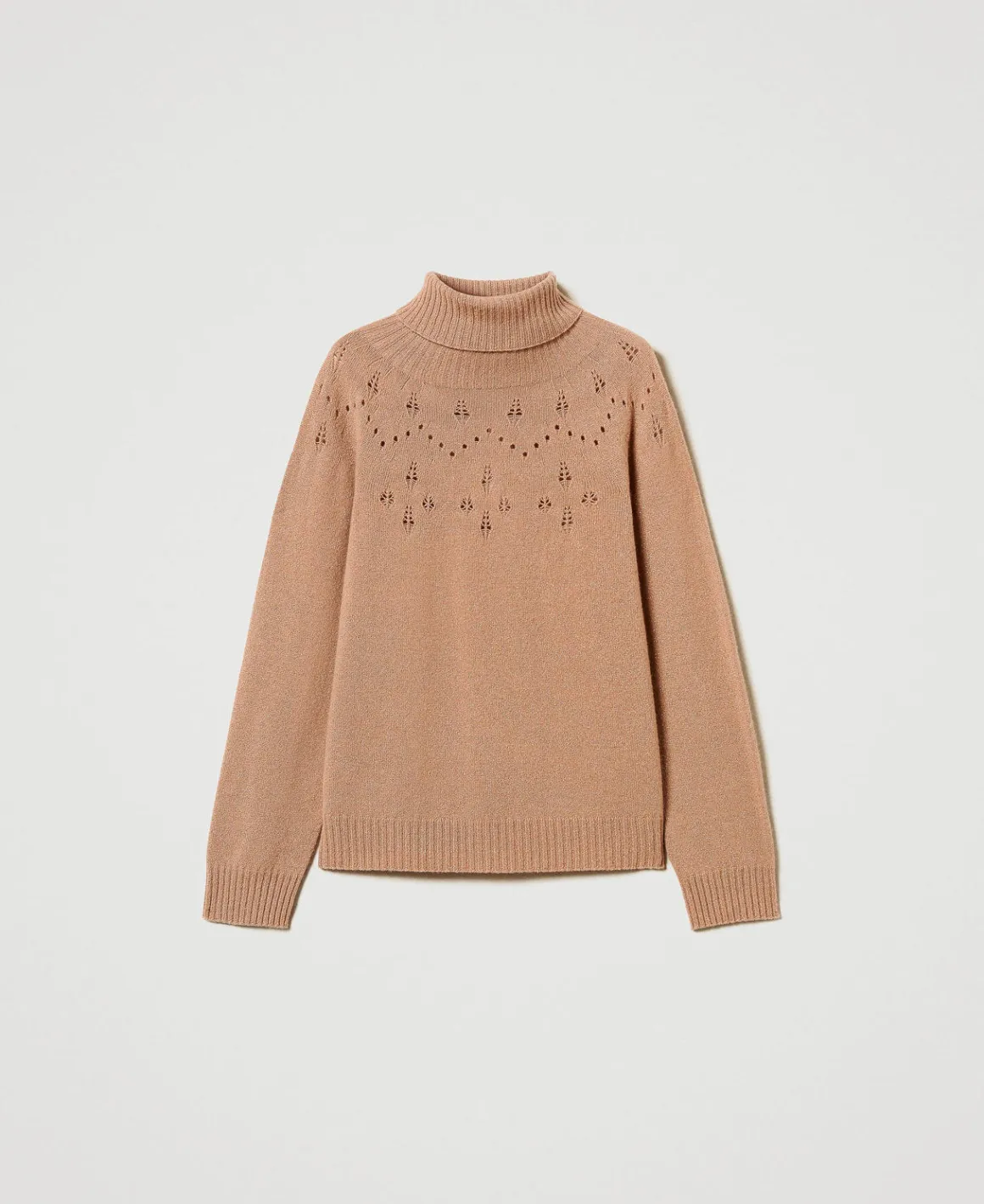 TWINSET Milano Maglia Dolcevita In Misto Lana E Lurex | Maglie E Cardigan