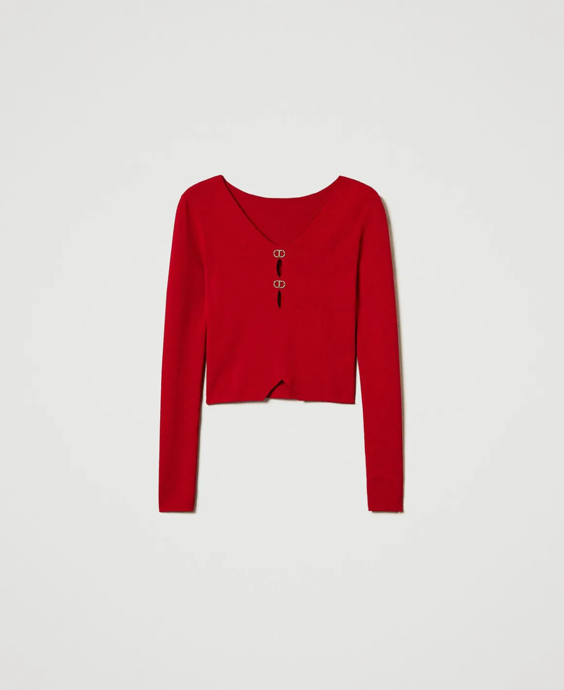 TWINSET Milano Maglia Doppio Uso Con Oval T | Maglie E Cardigan