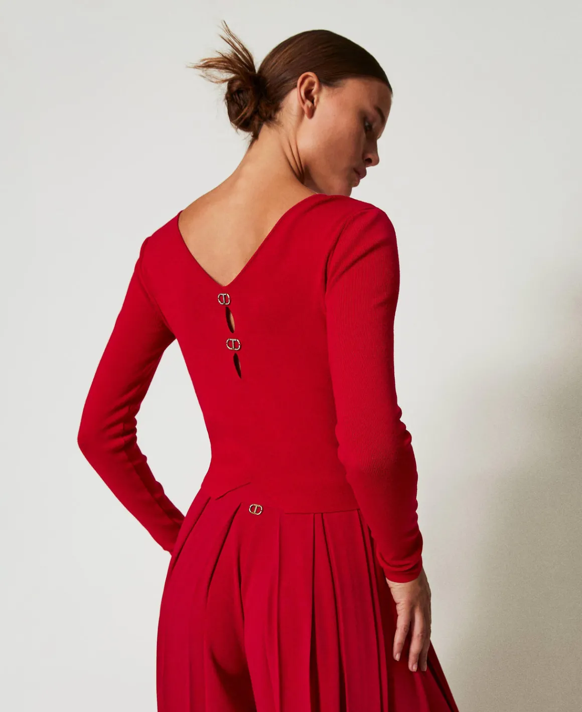 TWINSET Milano Maglia Doppio Uso Con Oval T | Maglie E Cardigan