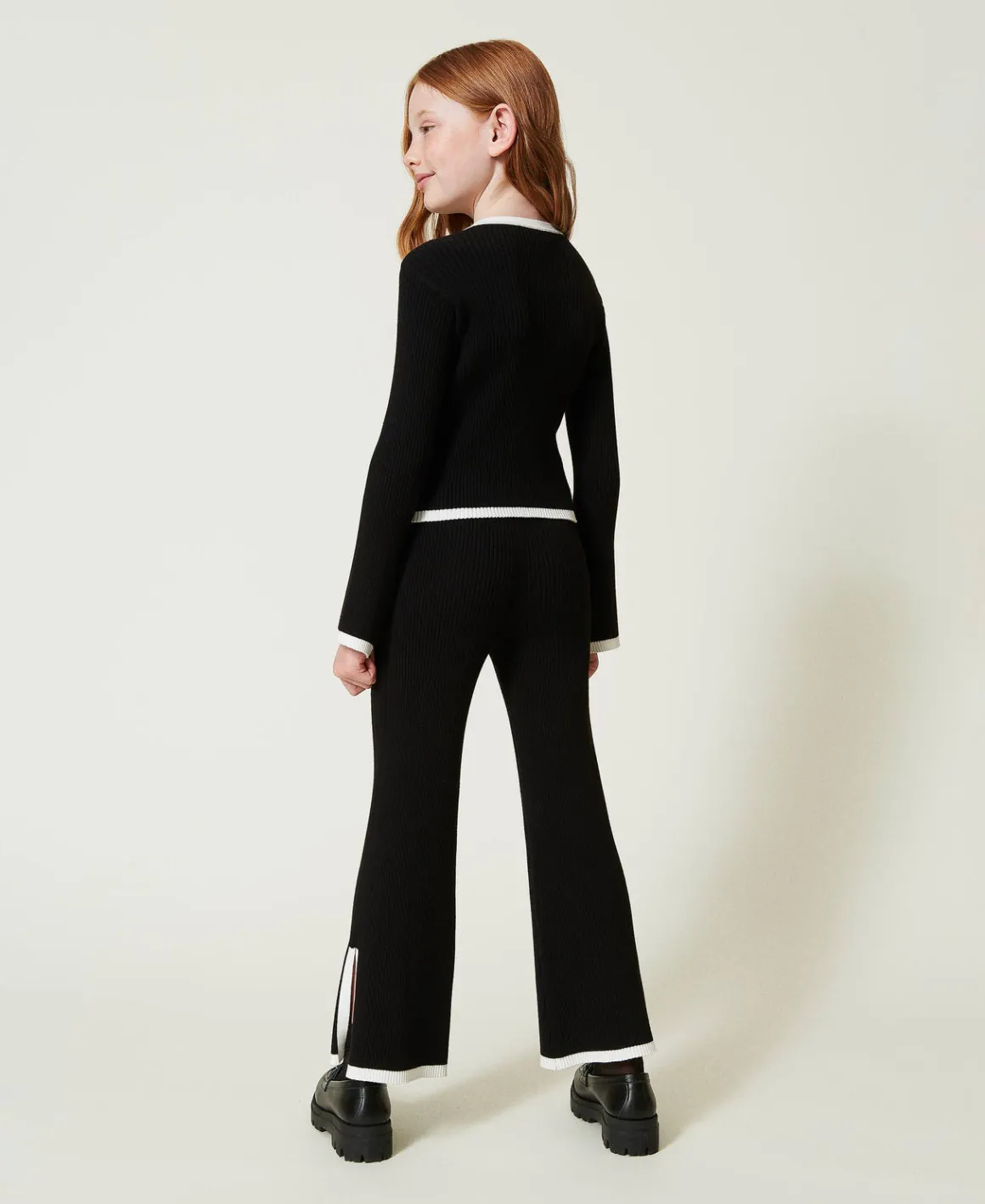 TWINSET Milano Maglia E Pantaloni Ampi A Costine | Maglie E Cardigan