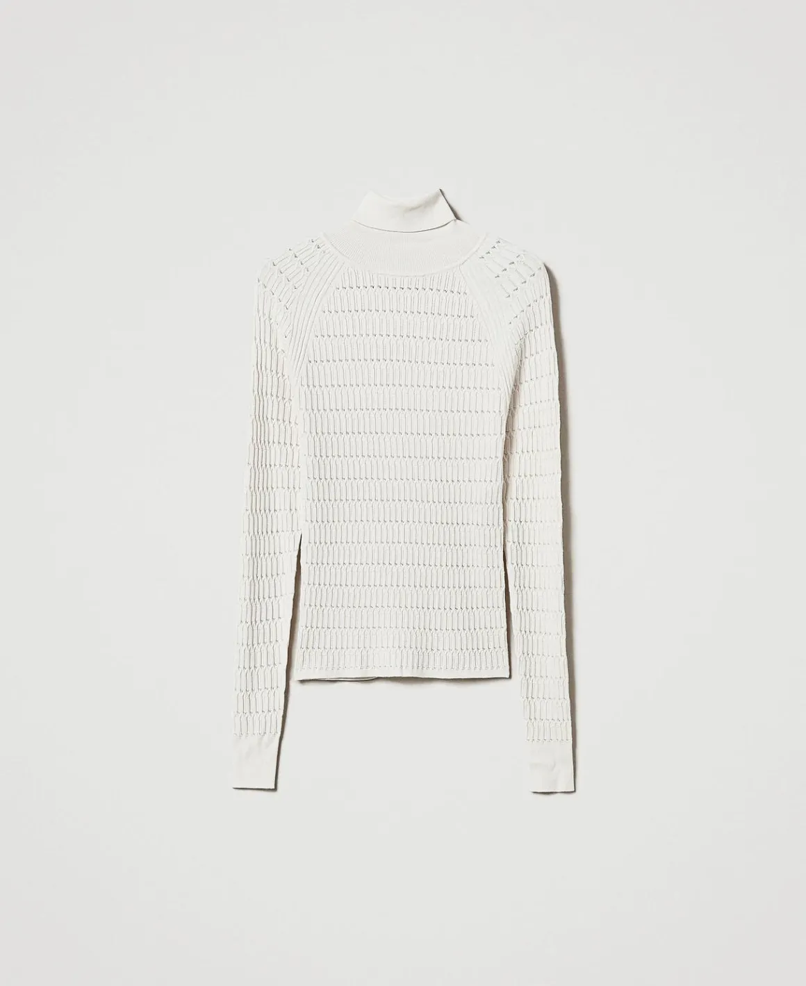 TWINSET Milano Maglia Fitted A Collo Alto | Maglie E Cardigan