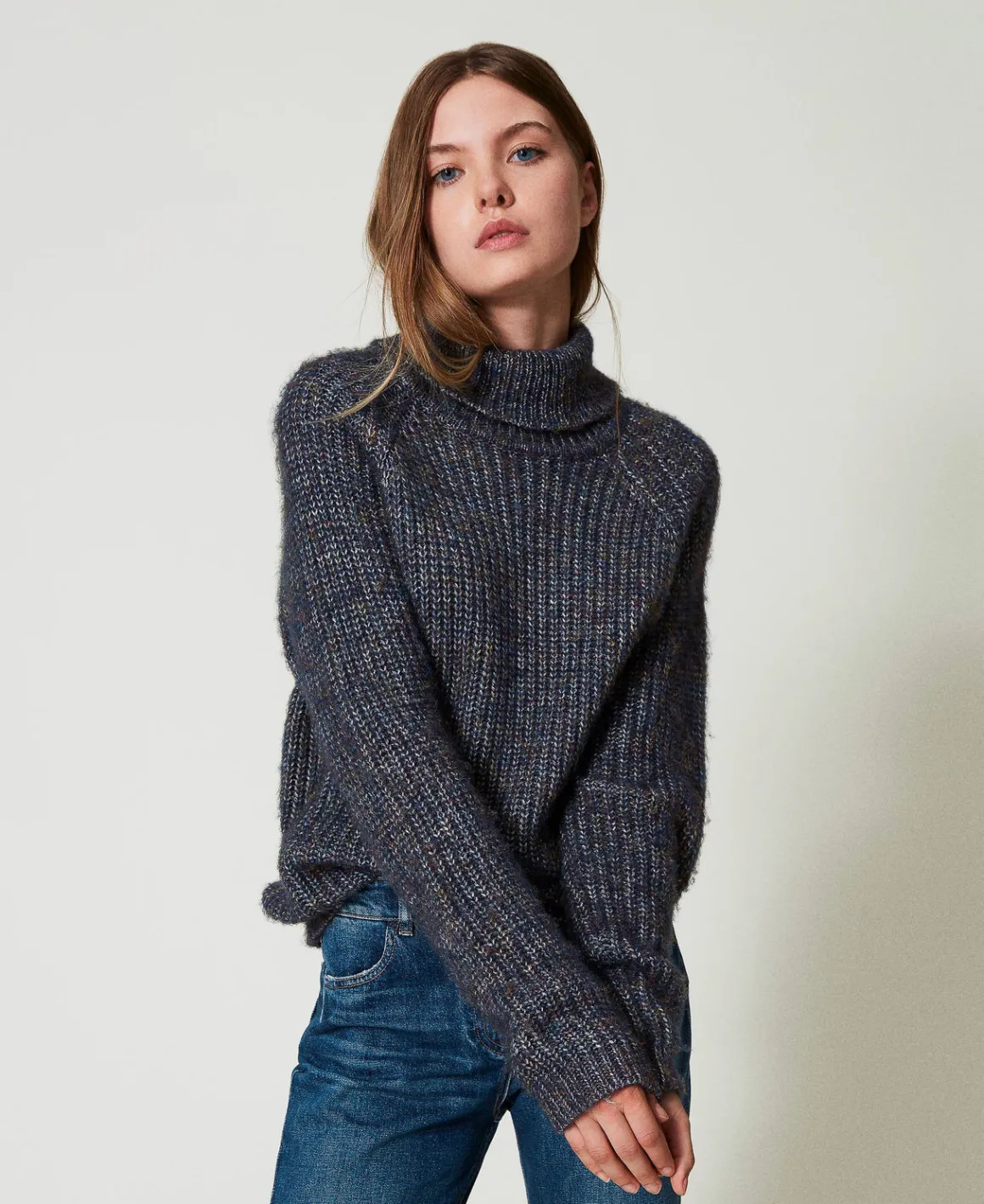 TWINSET Milano Maglia In Filato Multicolor Con Lurex | Maglie E Cardigan
