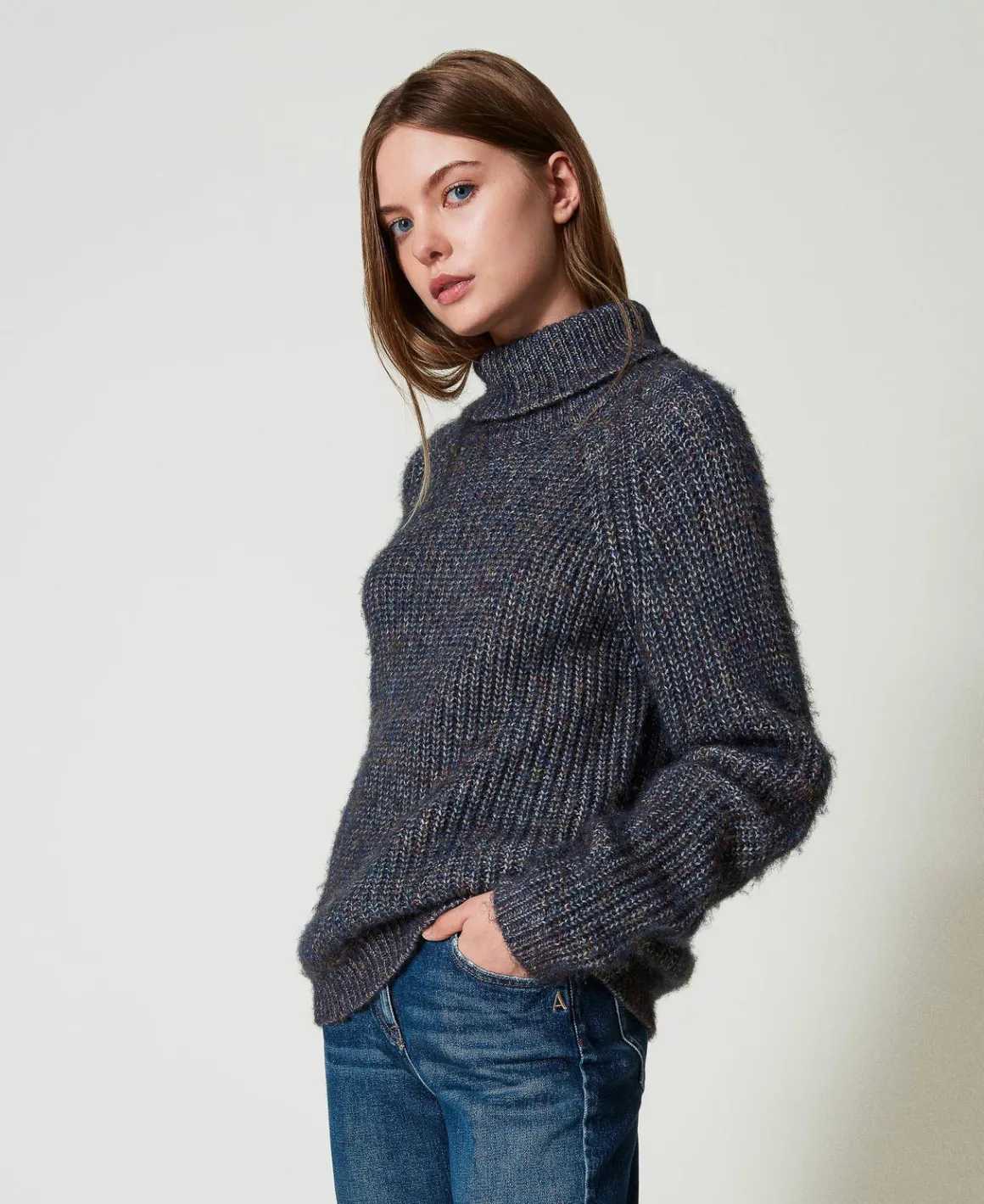 TWINSET Milano Maglia In Filato Multicolor Con Lurex | Maglie E Cardigan