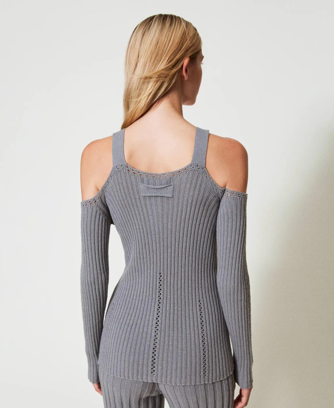 TWINSET Milano Maglia In Filato Treeblend Con Spilla | Maglie E Cardigan