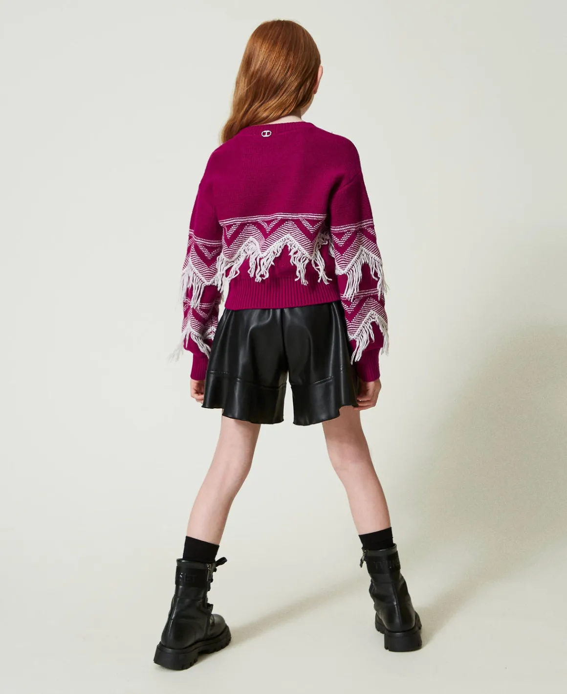 TWINSET Milano Maglia In Misto Lana Con Frange | Maglie E Cardigan