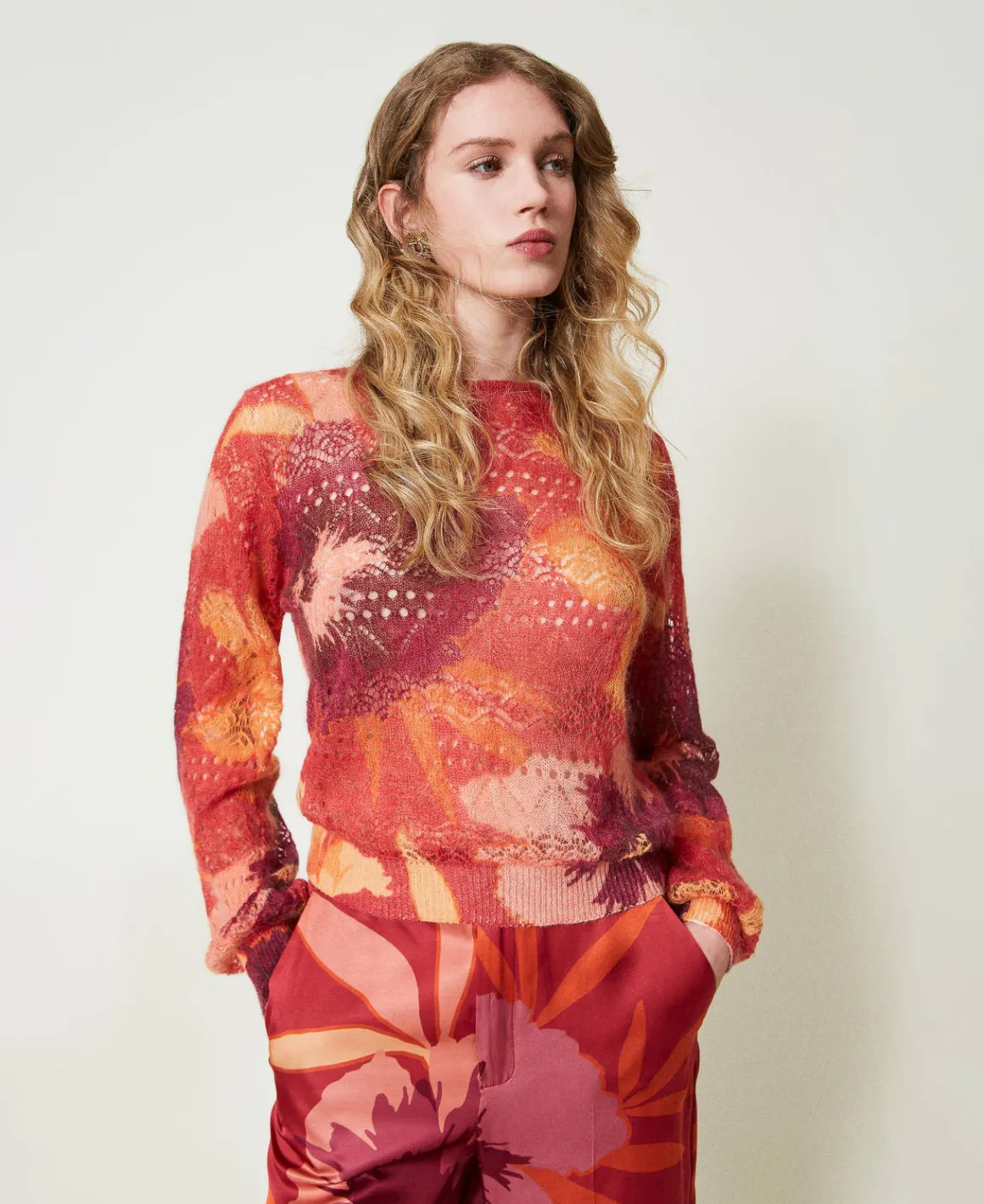 TWINSET Milano Maglia In Misto Lana E Mohair | Maglie E Cardigan