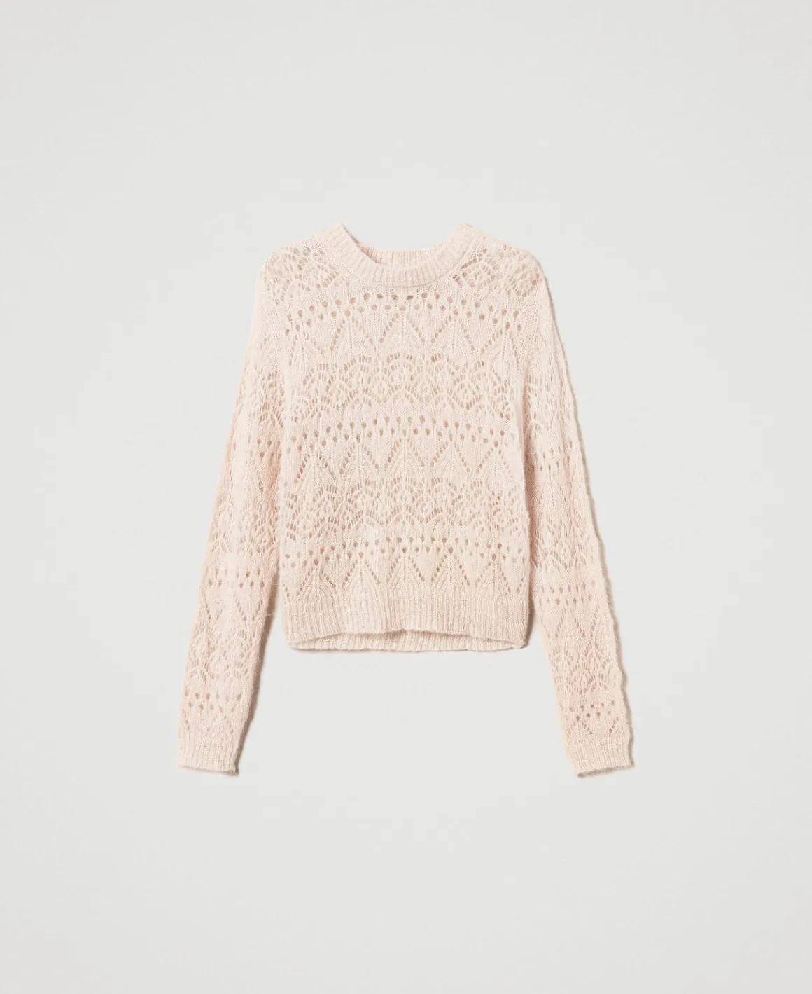 TWINSET Milano Maglia In Misto Mohair Mix Di Punti | Maglie E Cardigan
