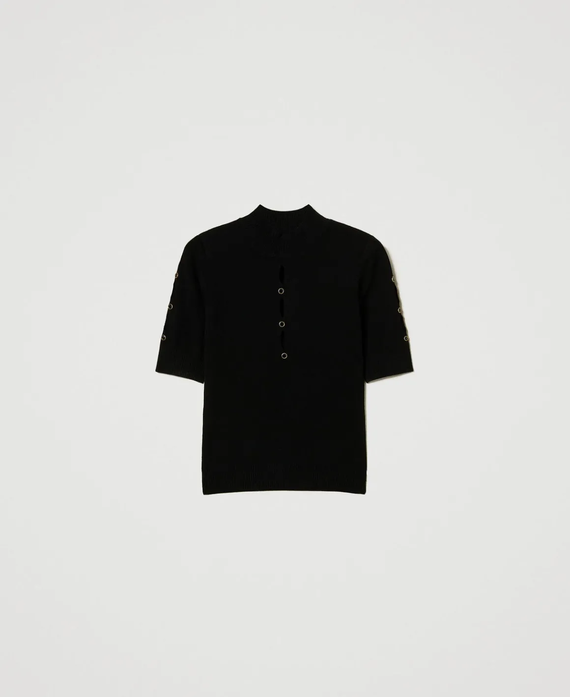 TWINSET Milano Maglia Lupetto Con Cut-out E Borchie | Maglie E Cardigan