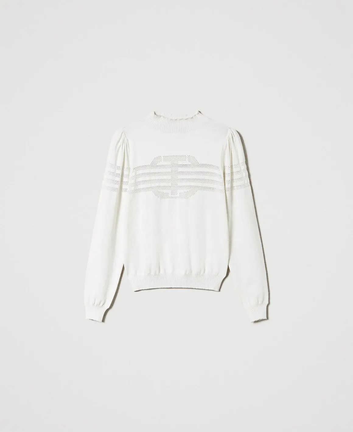 TWINSET Milano Maglia Lupetto Con Lavorazione Oval T | Maglie E Cardigan