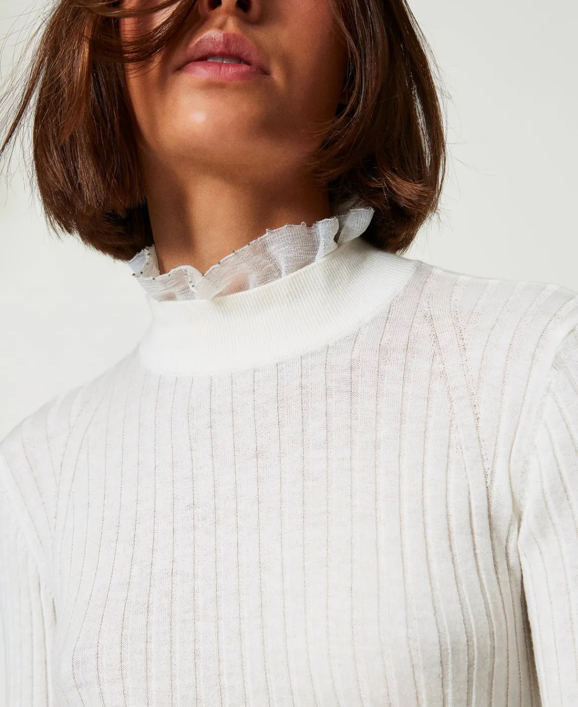 TWINSET Milano Maglia Lupetto Con Perline | Maglie E Cardigan
