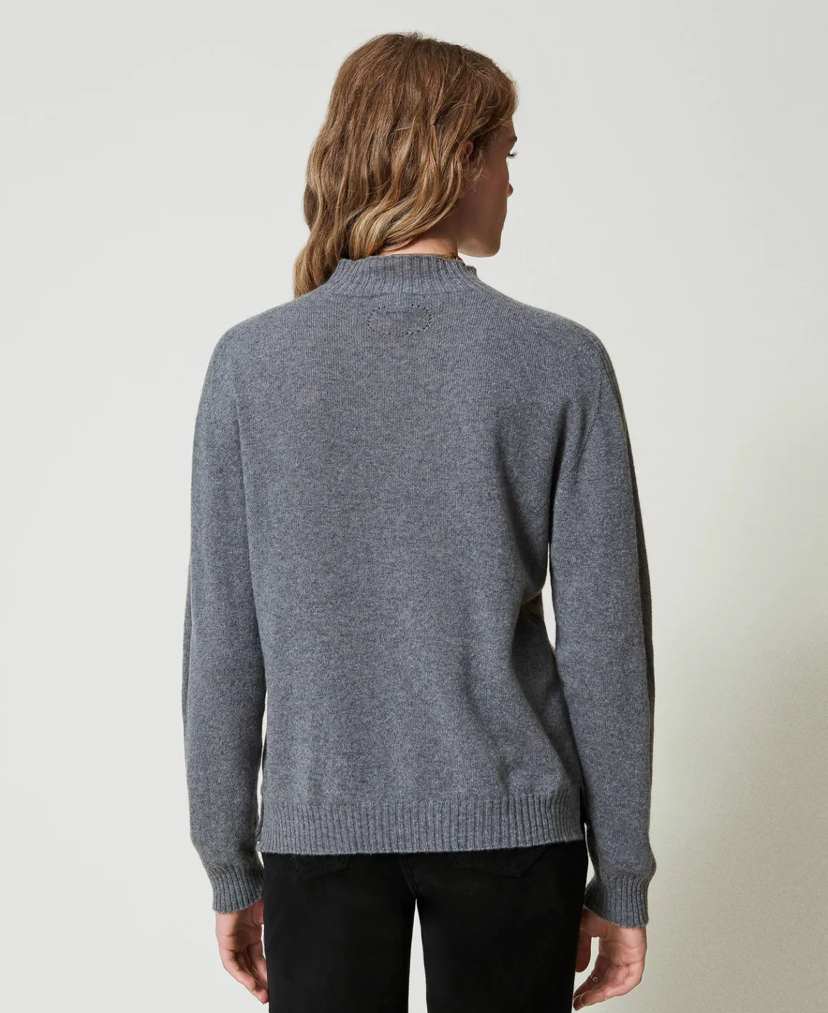 TWINSET Milano Maglia Lupetto In Cashmere | Maglie E Cardigan