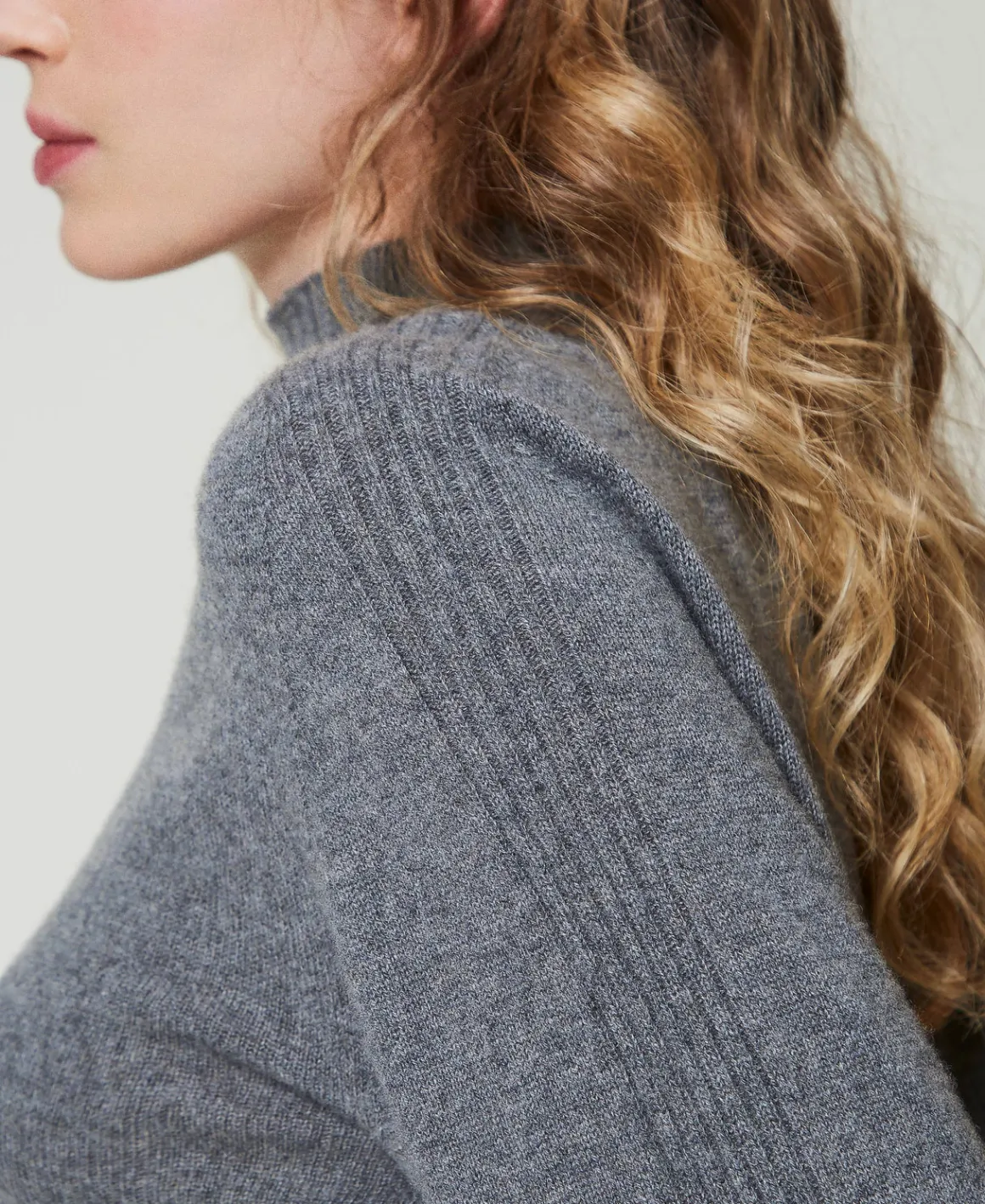 TWINSET Milano Maglia Lupetto In Cashmere | Maglie E Cardigan
