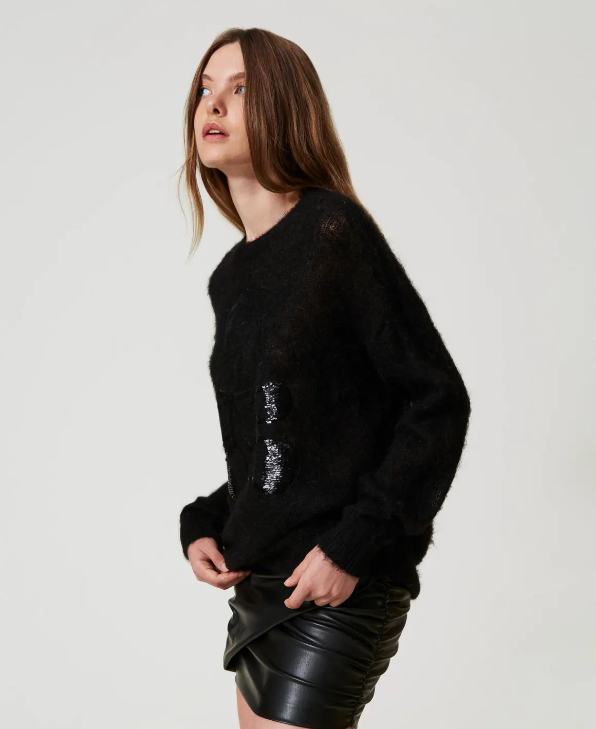 TWINSET Milano Maglia MYFO In Lana E Mohair | Maglie E Cardigan