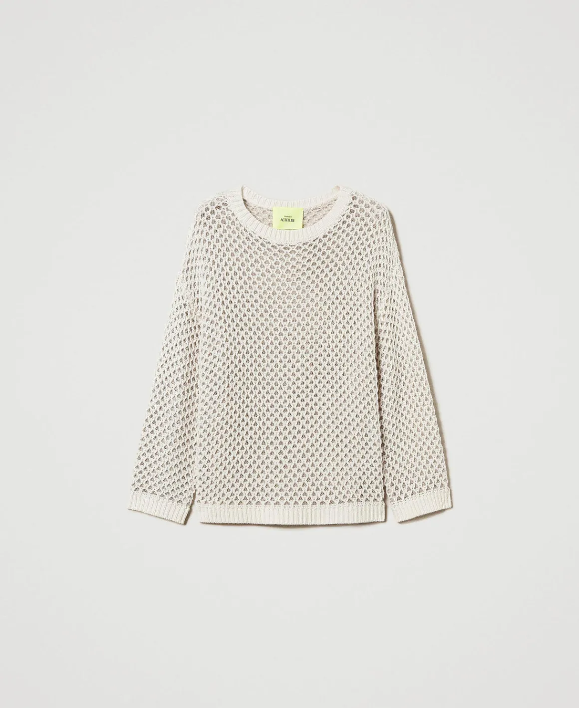 TWINSET Milano Maglia Over MYFO A Rete Con Lurex | Maglie E Cardigan