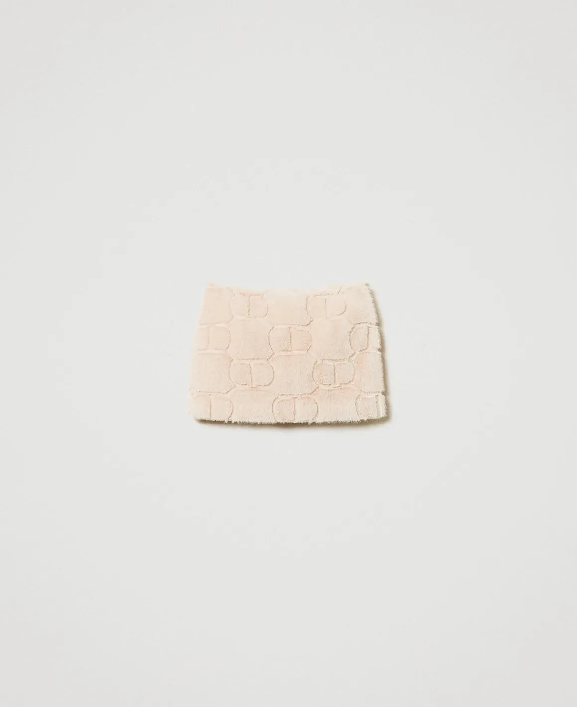 TWINSET Milano Minigonna In Faux Fur Con Oval T | Gonne