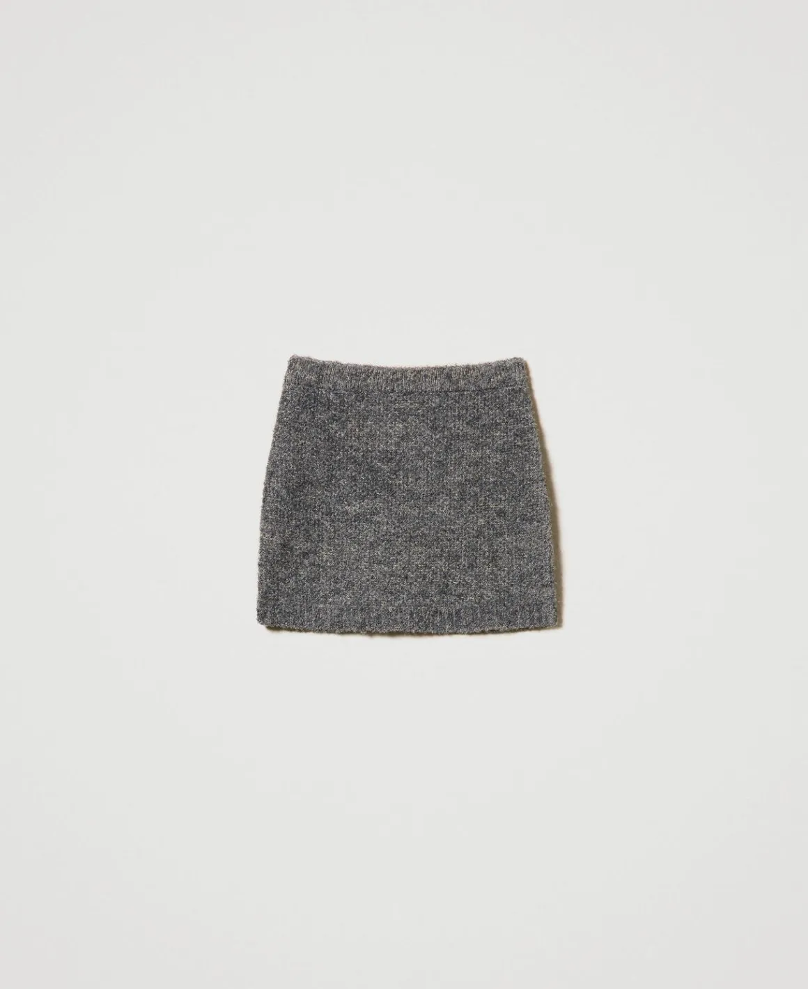 TWINSET Milano Minigonna In Maglia Bouclé Riciclata | Gonne