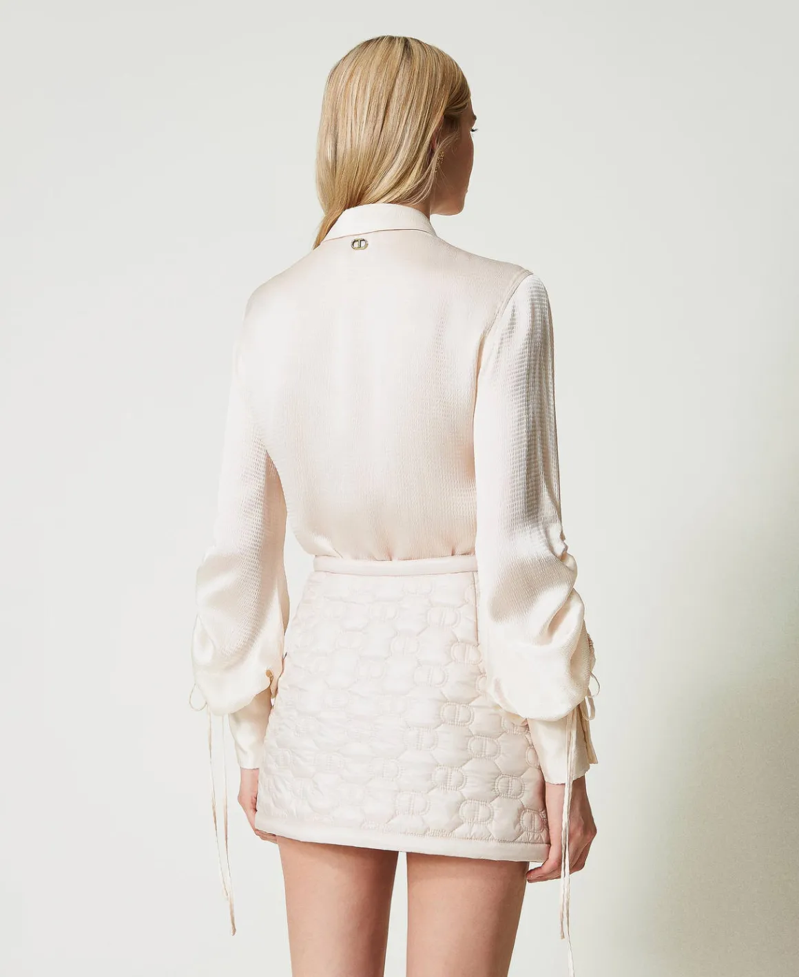 TWINSET Milano Minigonna Trapuntata Con Oval T | Gonne