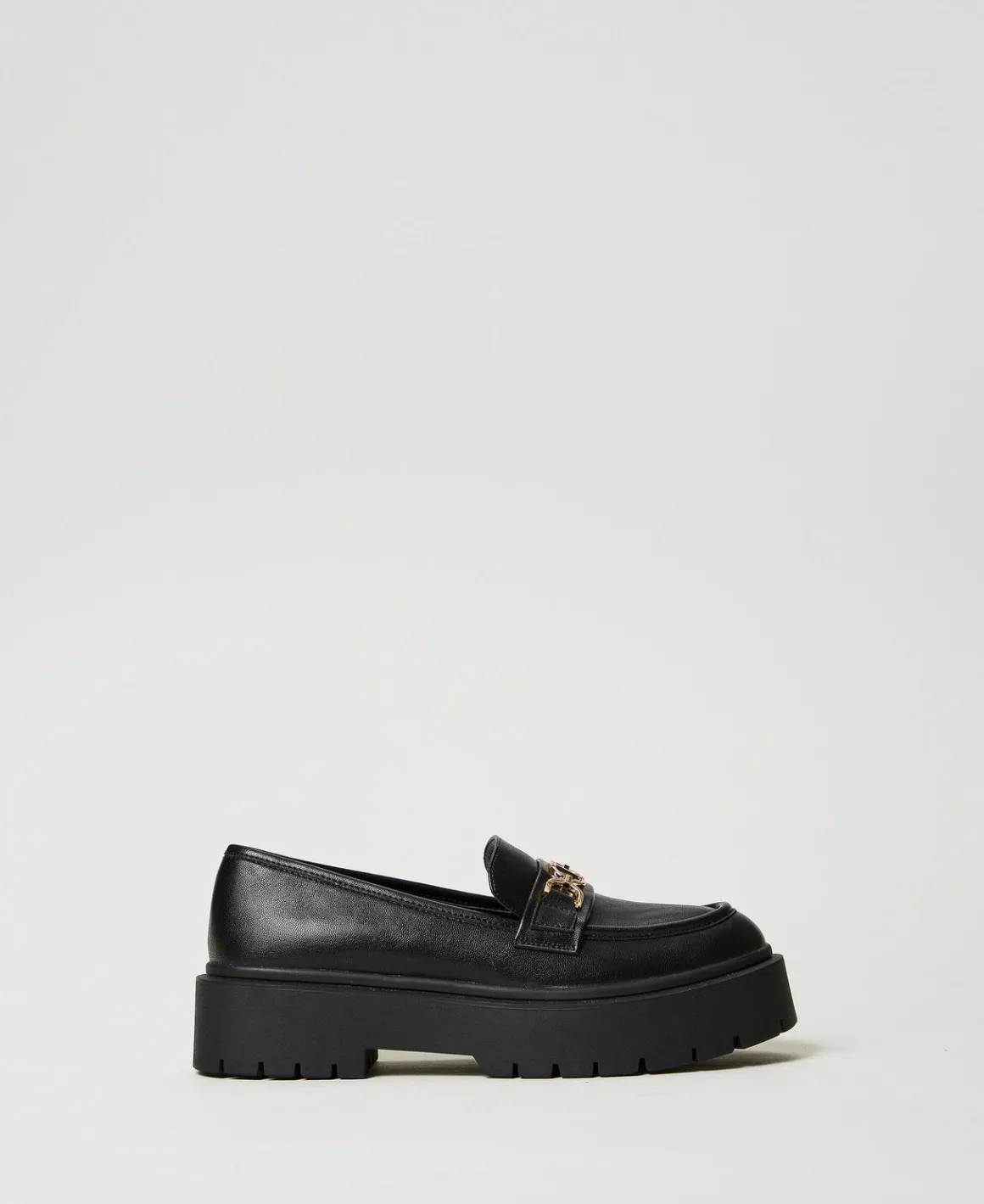 TWINSET Milano Mocassini Con Morsetto Oval T | Scarpe Basse | Ballerine E Mocassini