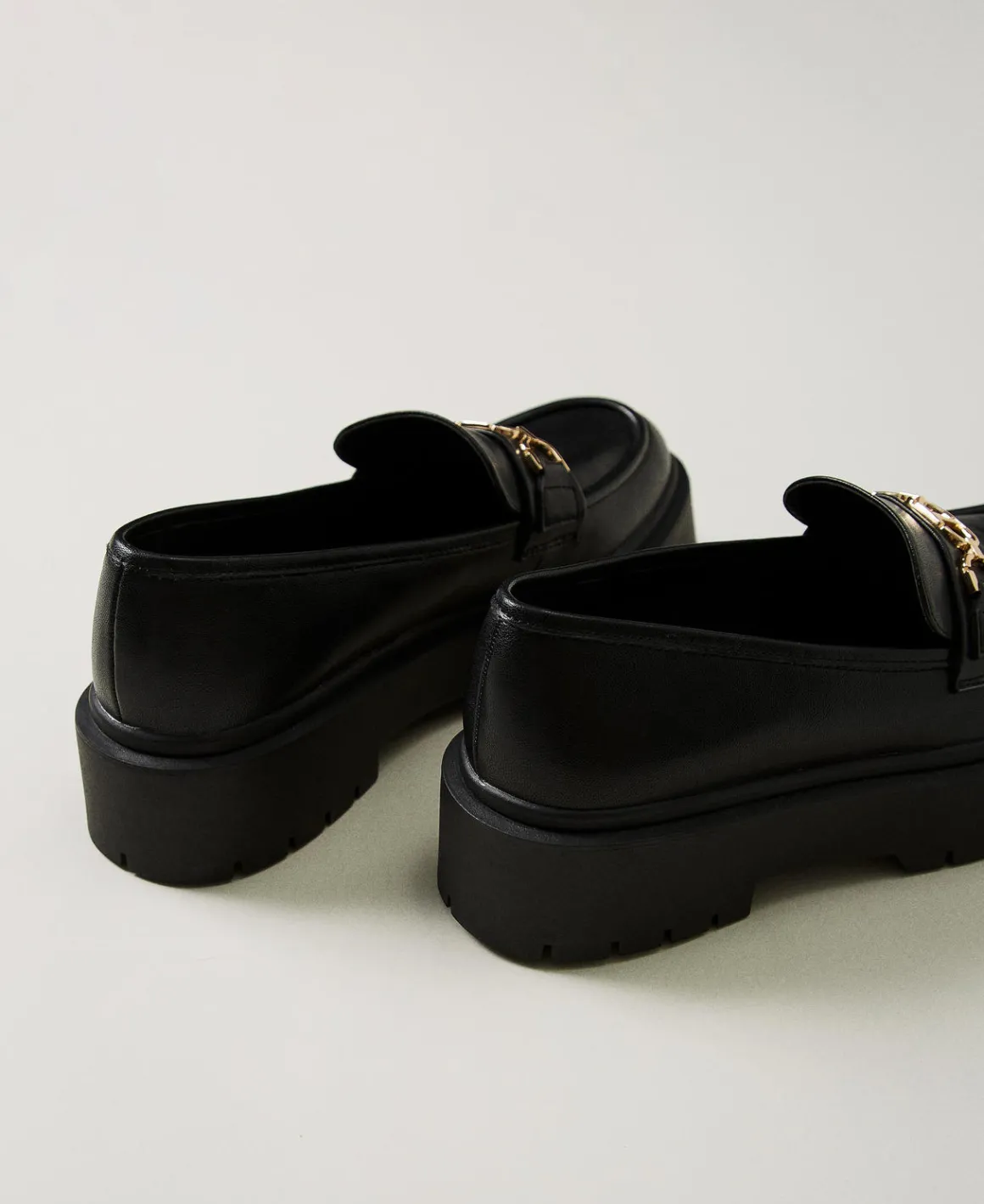 TWINSET Milano Mocassini Con Morsetto Oval T | Scarpe Basse | Ballerine E Mocassini