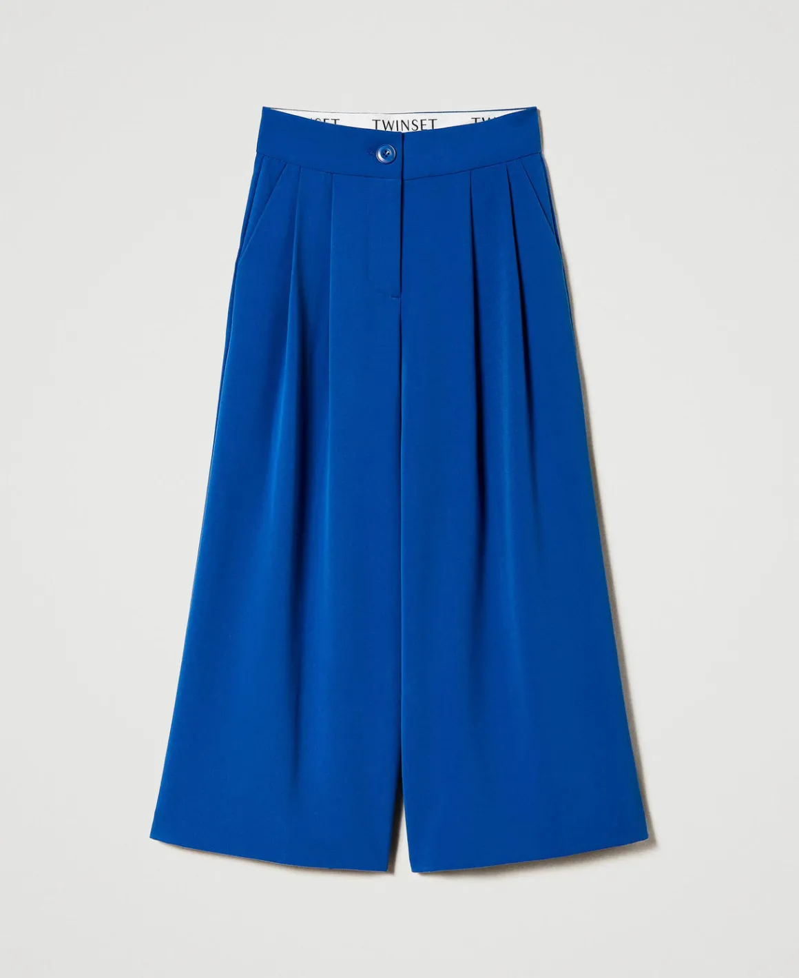 TWINSET Milano Pantaloni A Palazzo In Flanella | Pantaloni E Jeans