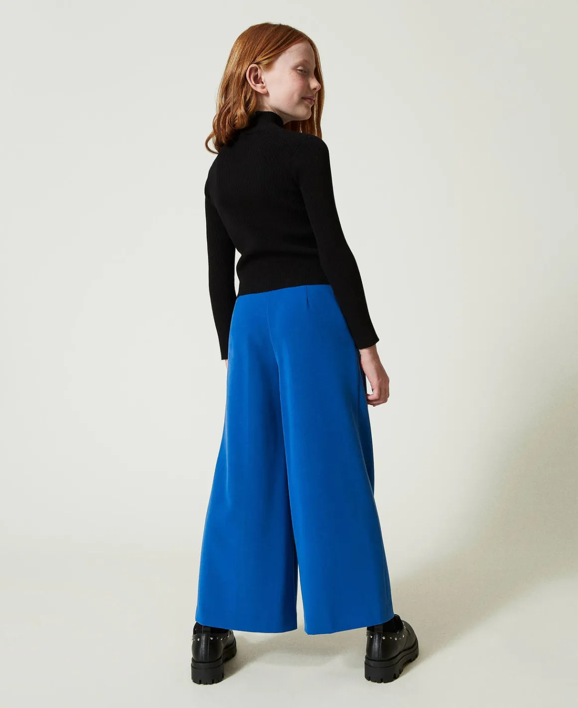 TWINSET Milano Pantaloni A Palazzo In Flanella | Pantaloni E Jeans