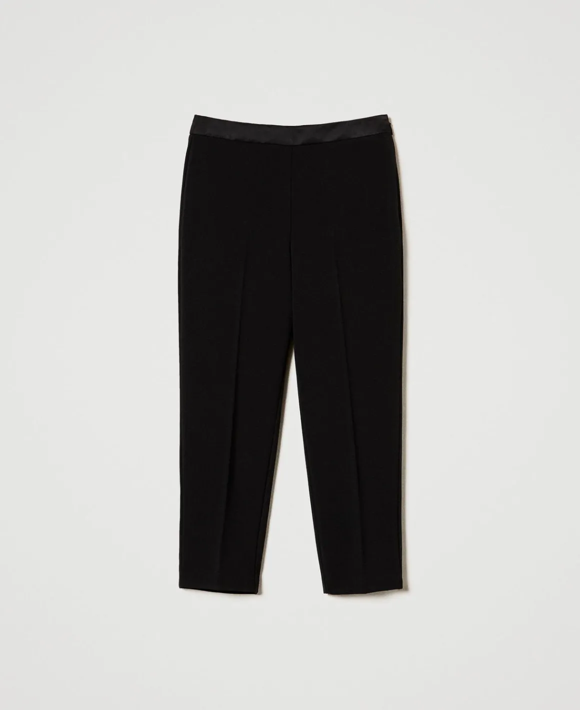 TWINSET Milano Pantaloni A Sigaretta In Flanella | Pantaloni E Jeans
