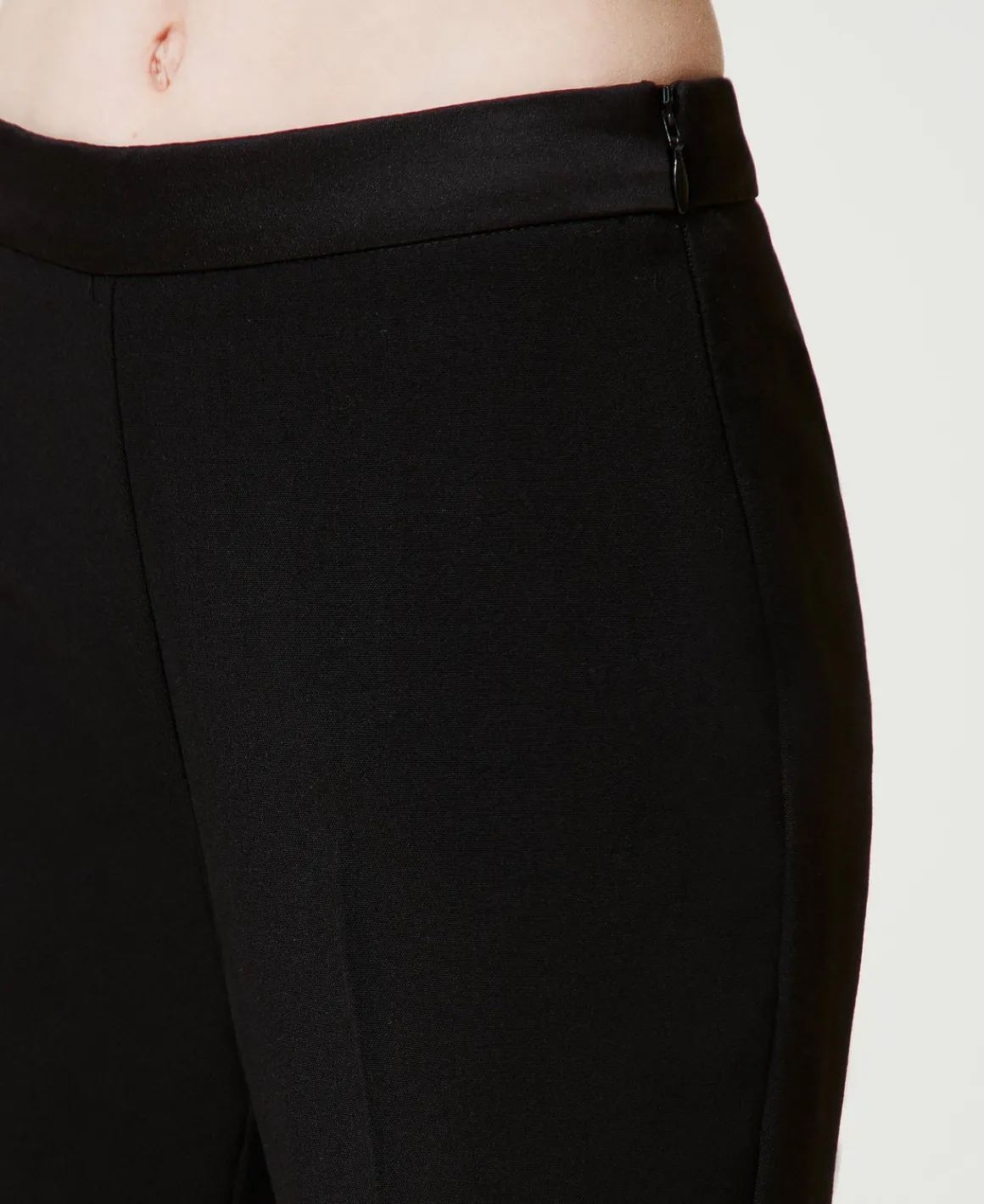 TWINSET Milano Pantaloni A Sigaretta In Flanella | Pantaloni E Jeans