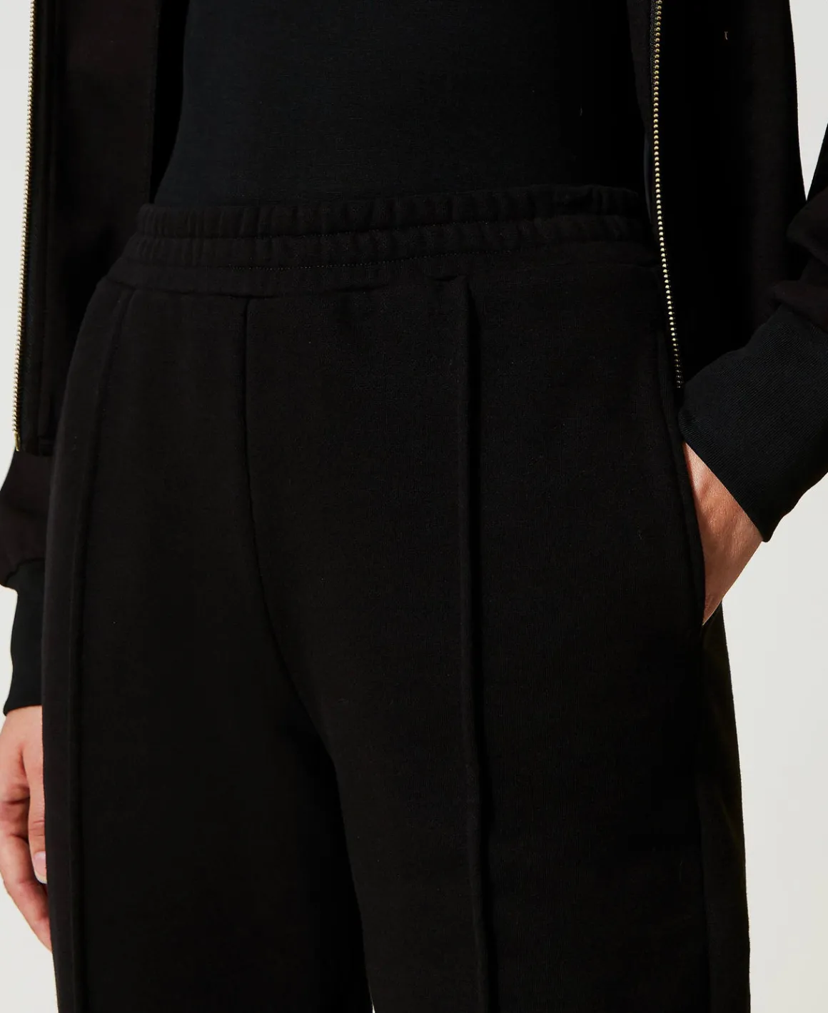 TWINSET Milano Pantaloni A Sigaretta In Felpa | Pantaloni Dritti E A Sigaretta