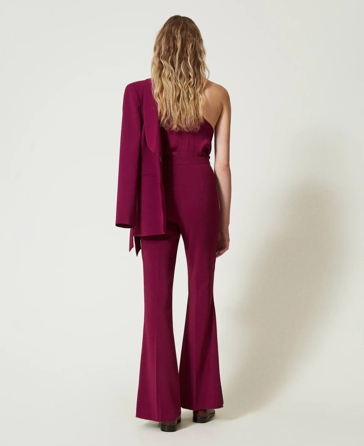 TWINSET Milano Pantaloni Flare Con Catena Oval T | Pantaloni Flare